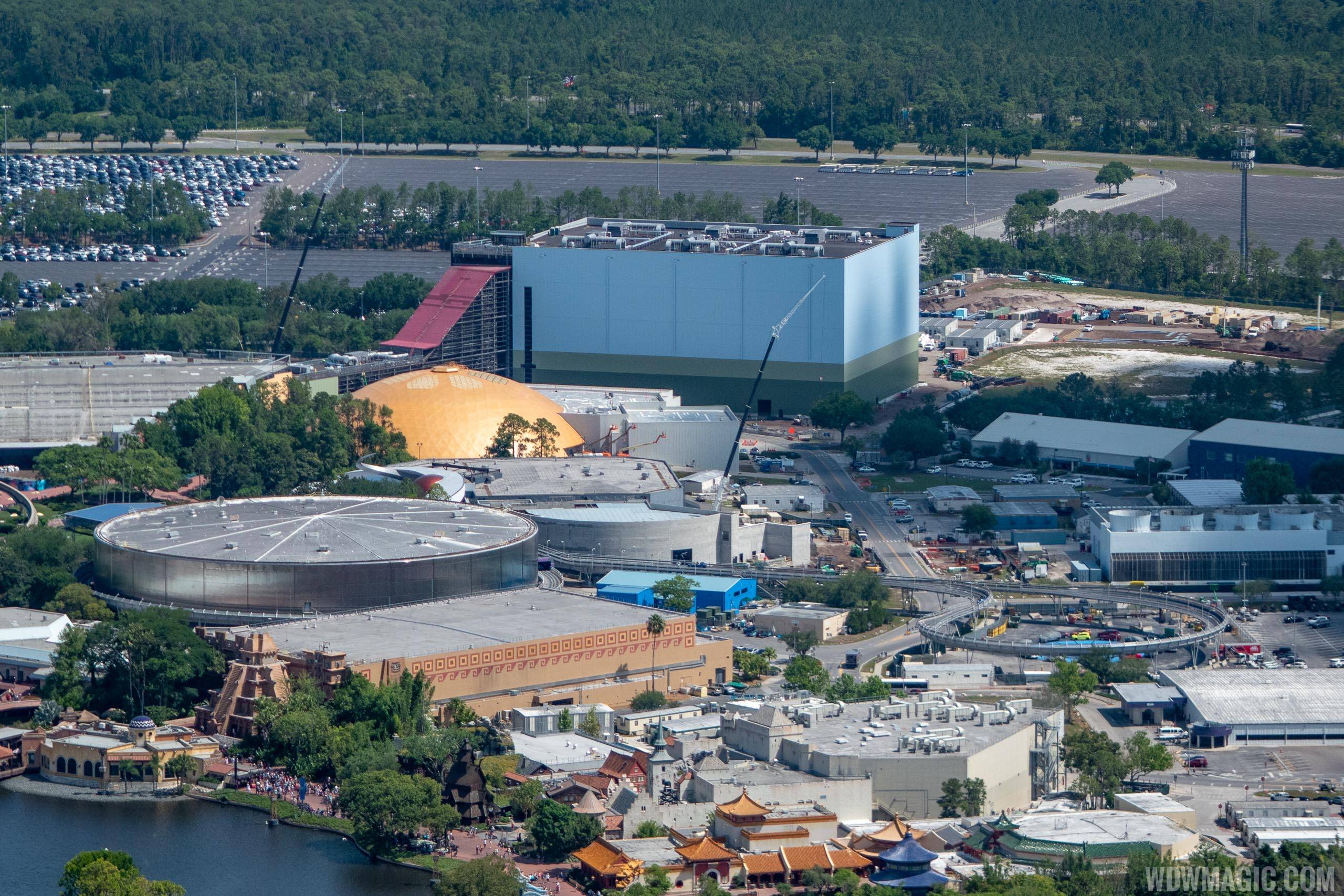 PHOTOS - Guardians of the Galaxy construction at Epcot