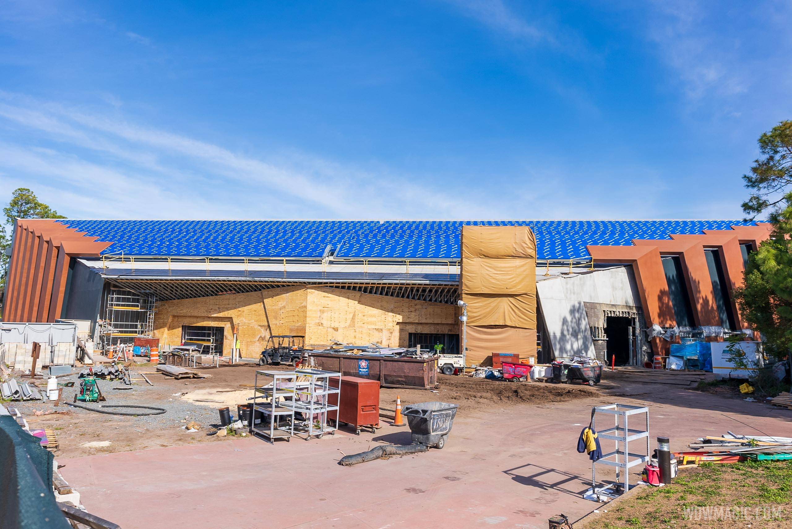PHOTOS - Guardians of the Galaxy Cosmic Rewind construction at EPCOT