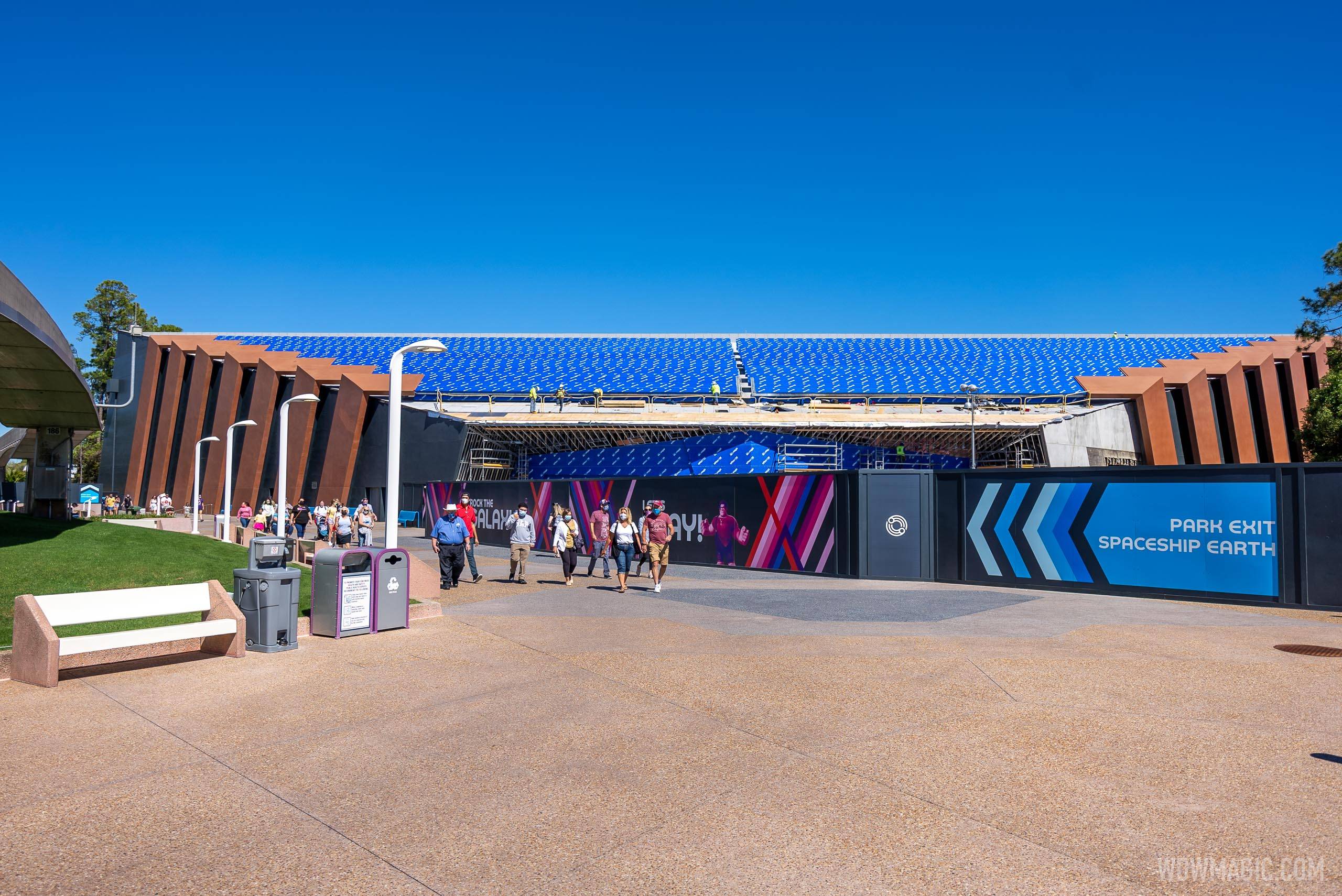 PHOTOS - EPCOT Guardians of the Galaxy Cosmic Rewind construction