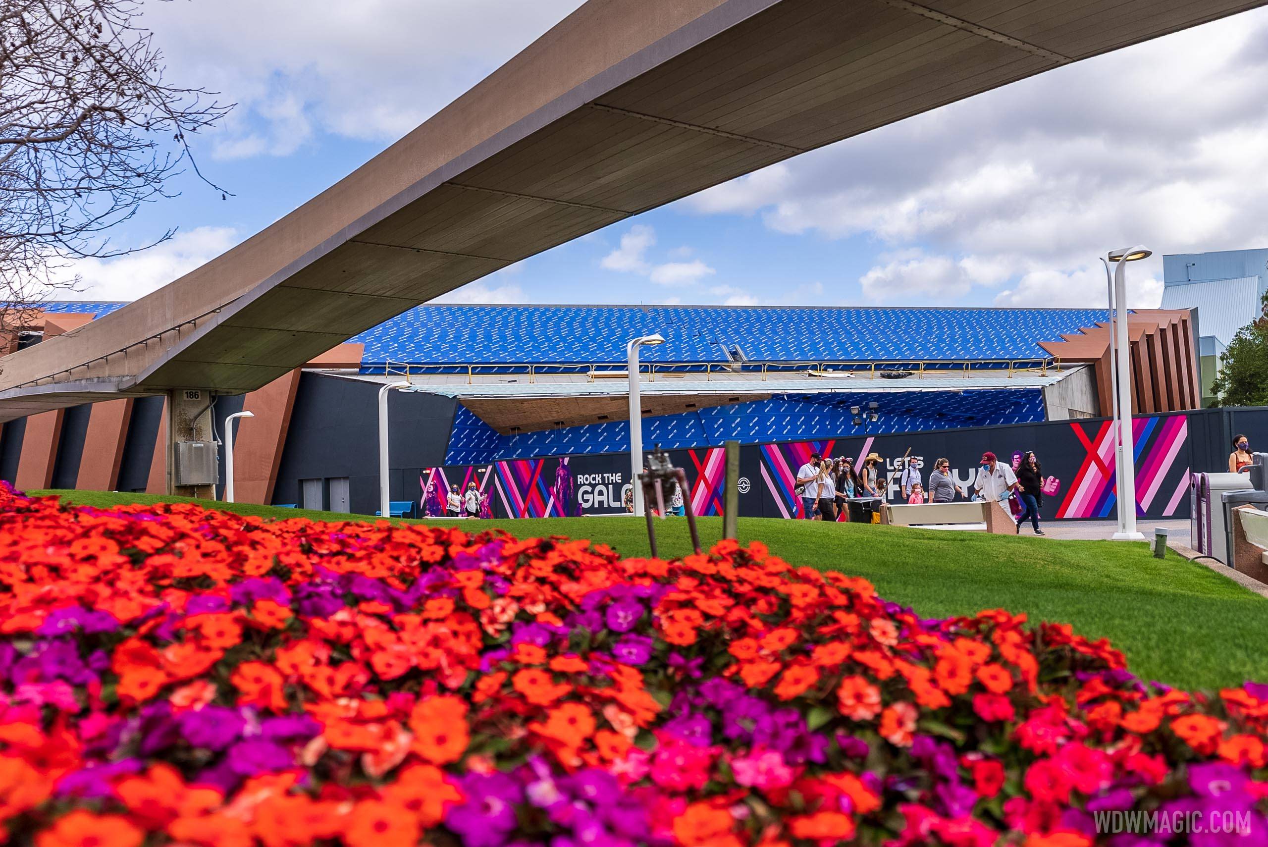 Guardians of the Galaxy Cosmic Rewind construction update