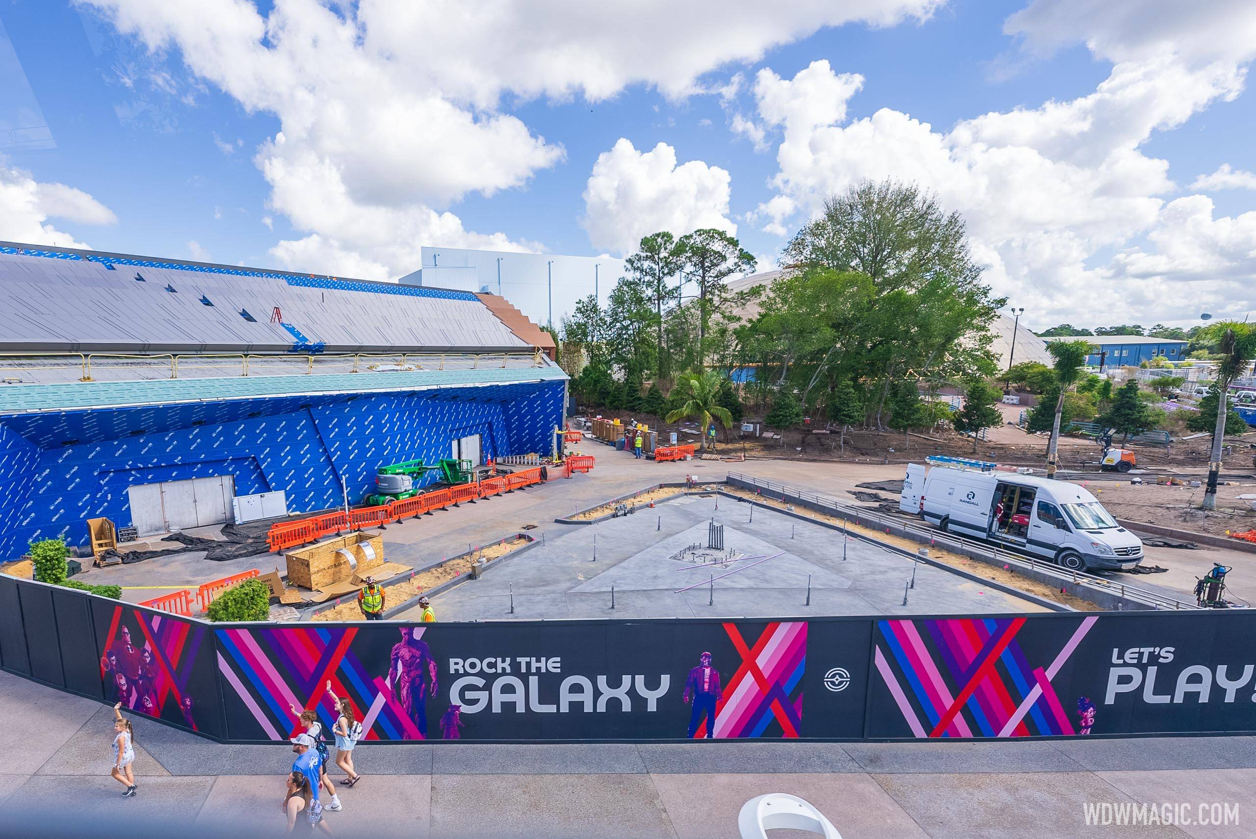 Guardians of the Galaxy construction - October 13 2021