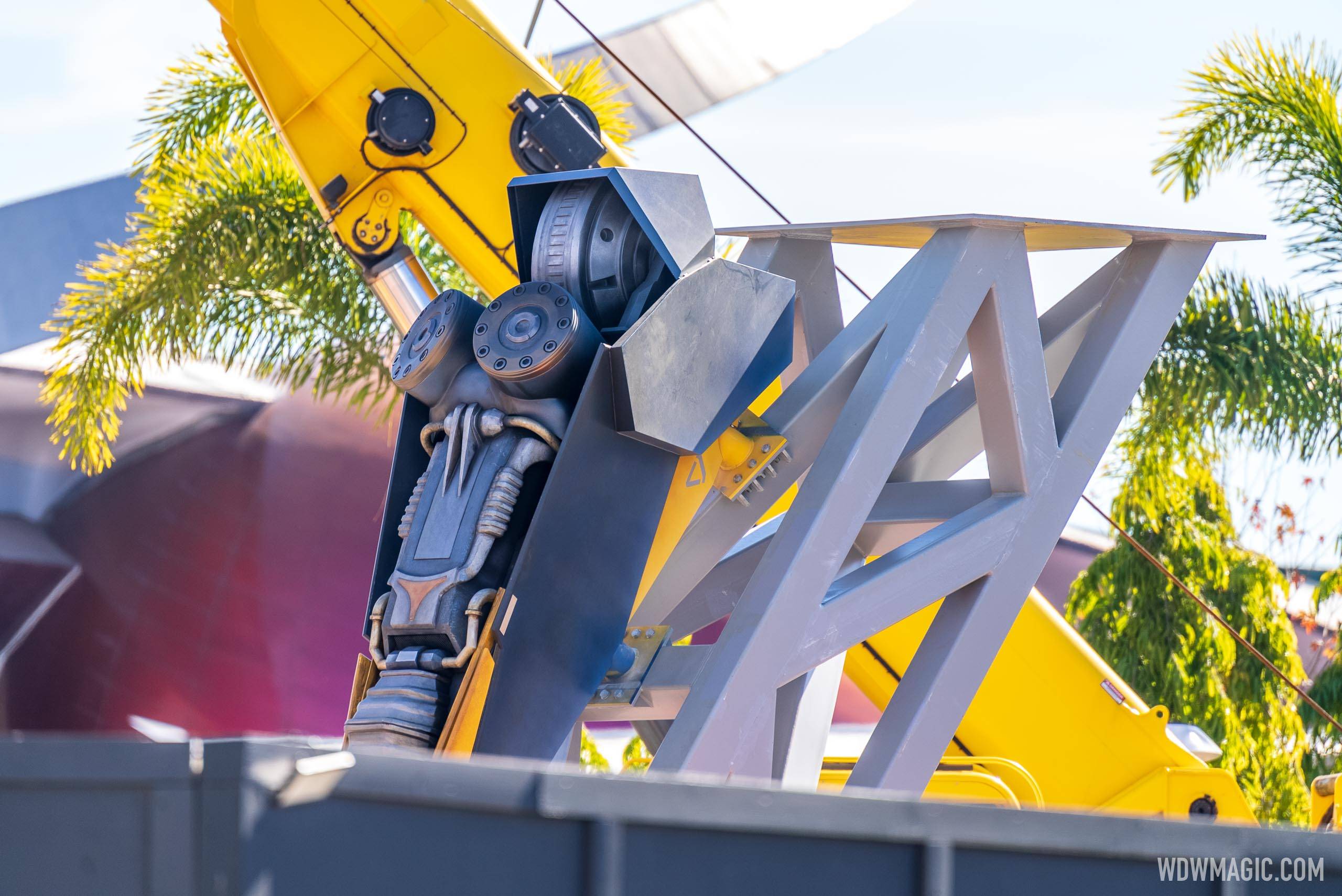 Guardians of the Galaxy Cosmic Rewind  construction - January 24 2022