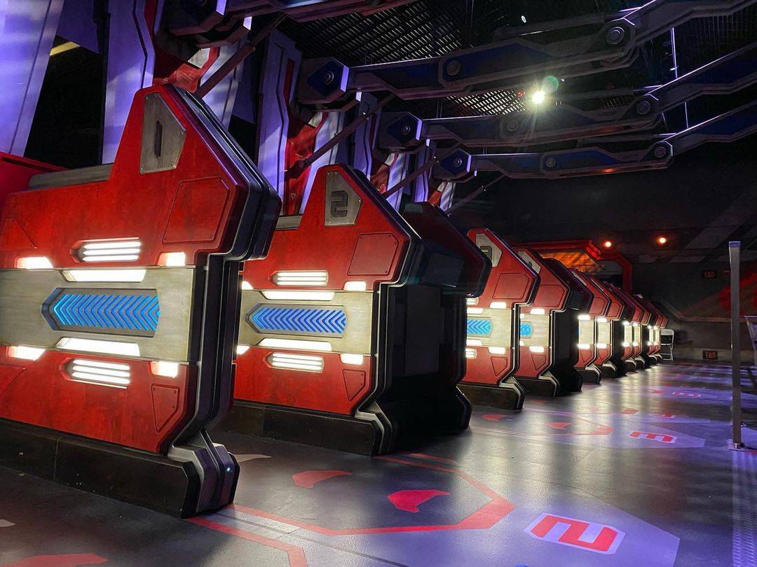 Imagineer Zach Riddley shares more details from inside the 'Guardians of the Galaxy Cosmic Rewind' load station