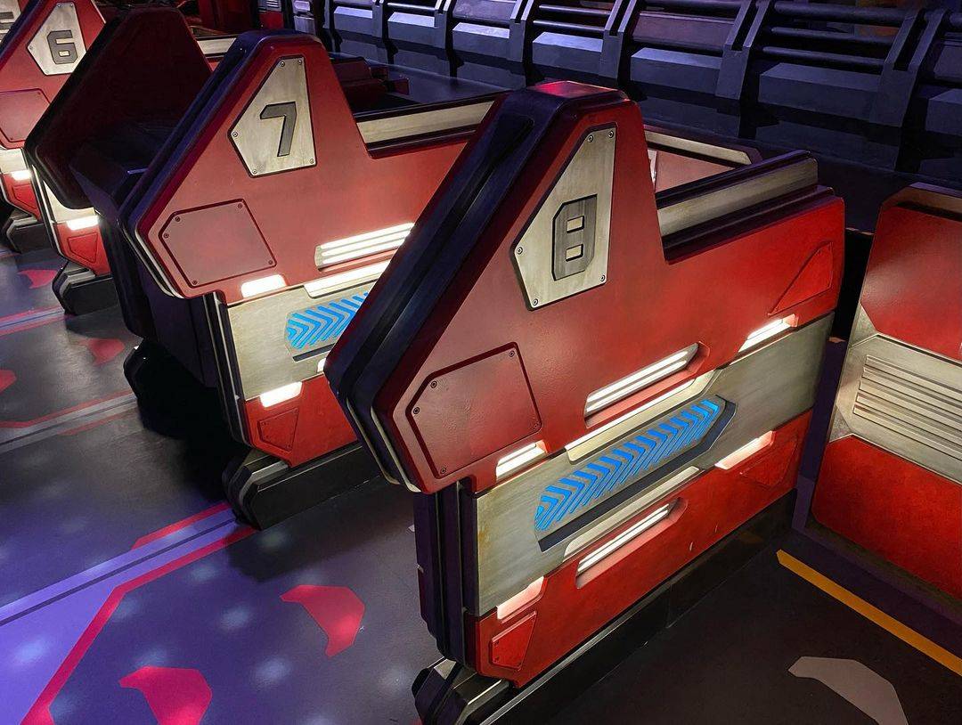Imagineer Zach Riddley shares more details from inside the 'Guardians of the Galaxy Cosmic Rewind' load station