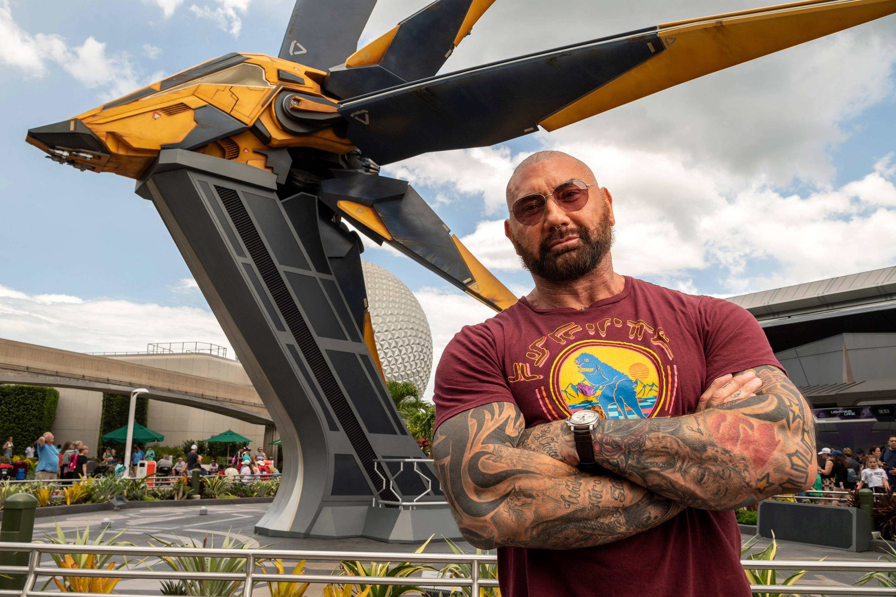 GUARDIANS OF THE GALAXY Lands Dave Bautista as Drax the Destroyer