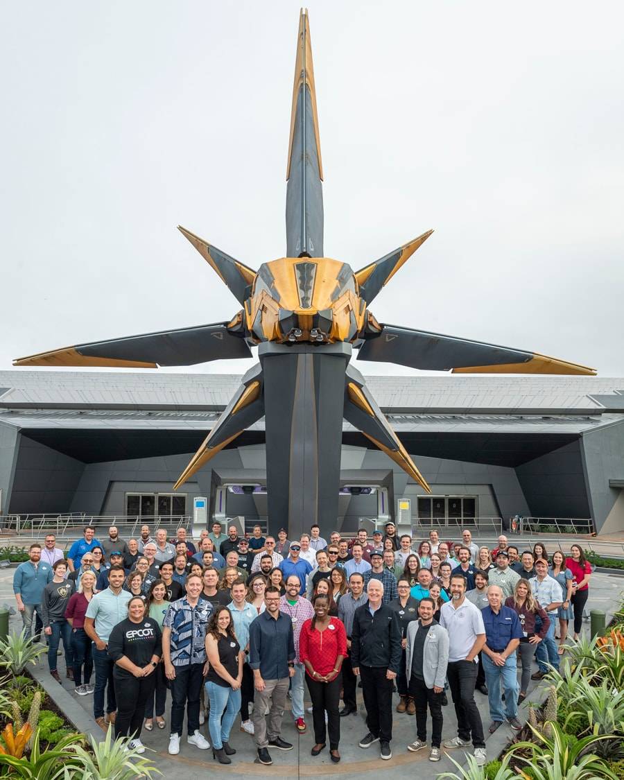 Walt Disney Imagineers celebrate the completion of 'Guardians of the Galaxy Cosmic Rewind'