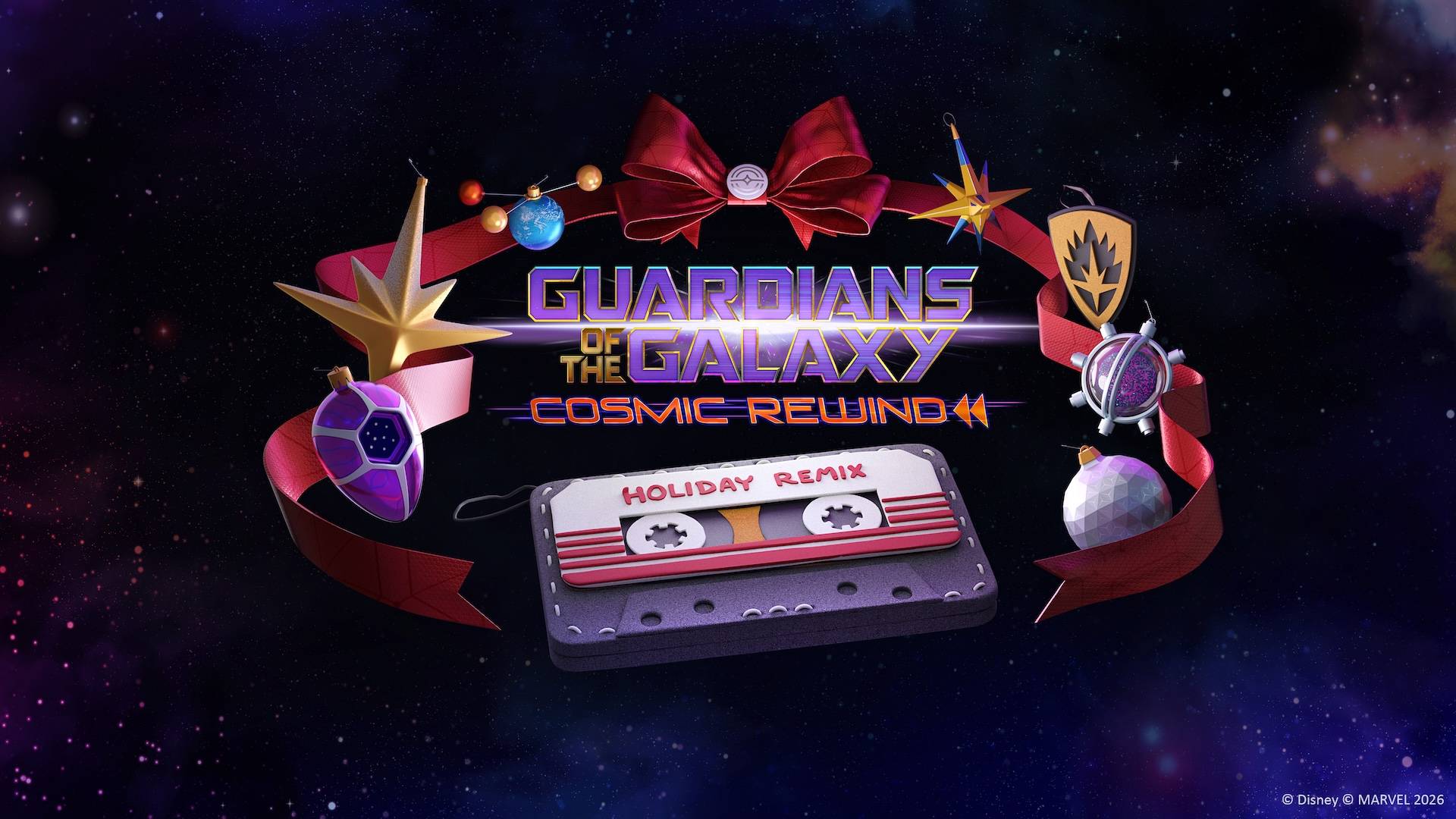 Guardians of the Galaxy: Cosmic Rewind Holiday Overlay 2026