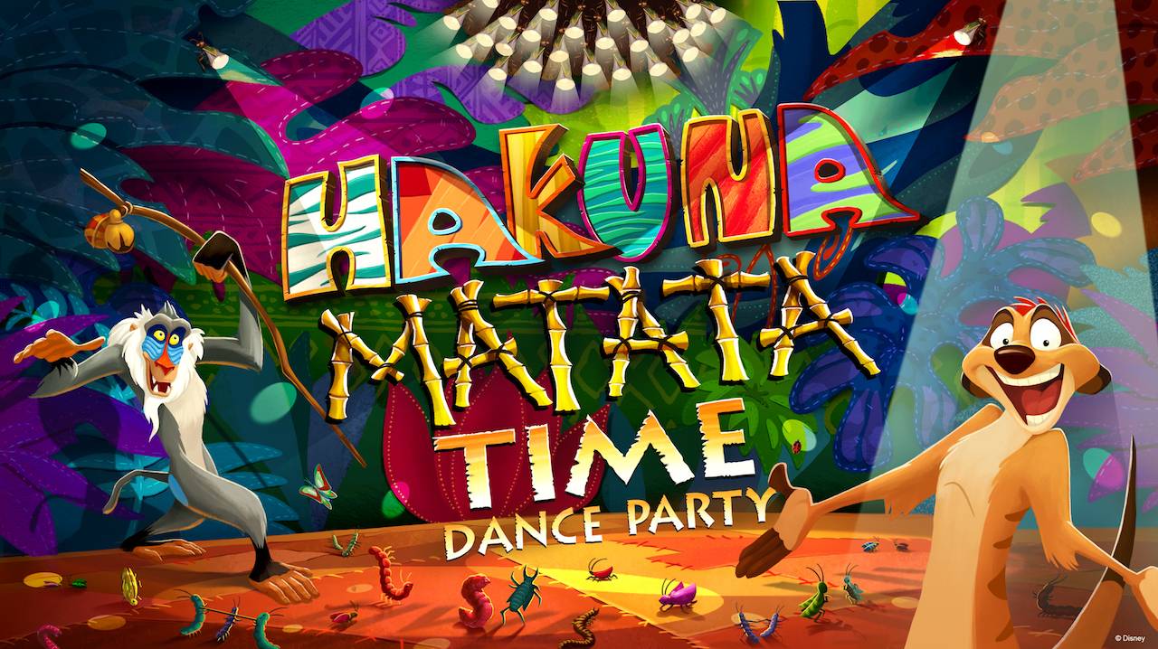 Hakuna Matata Time Dance Party concept art