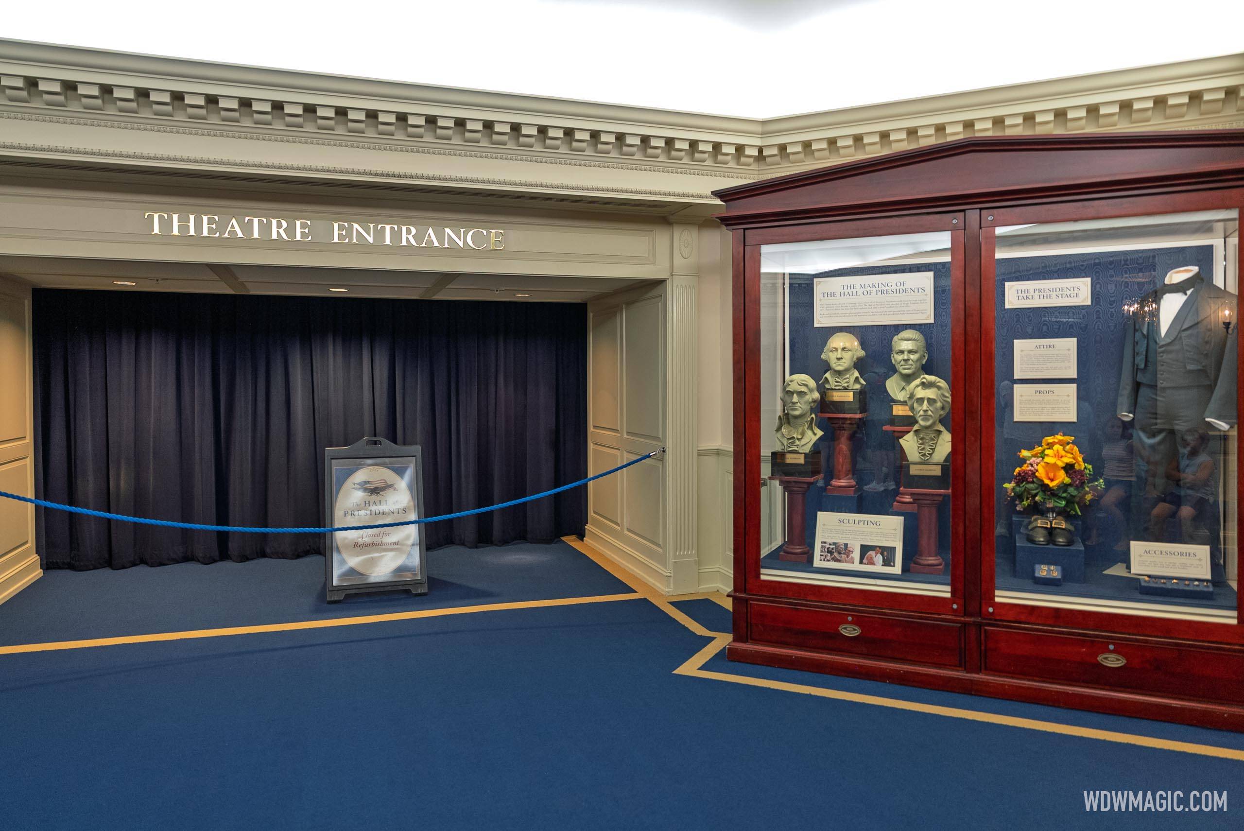 The Hall of Presidents Lobby Reopened - June 2025