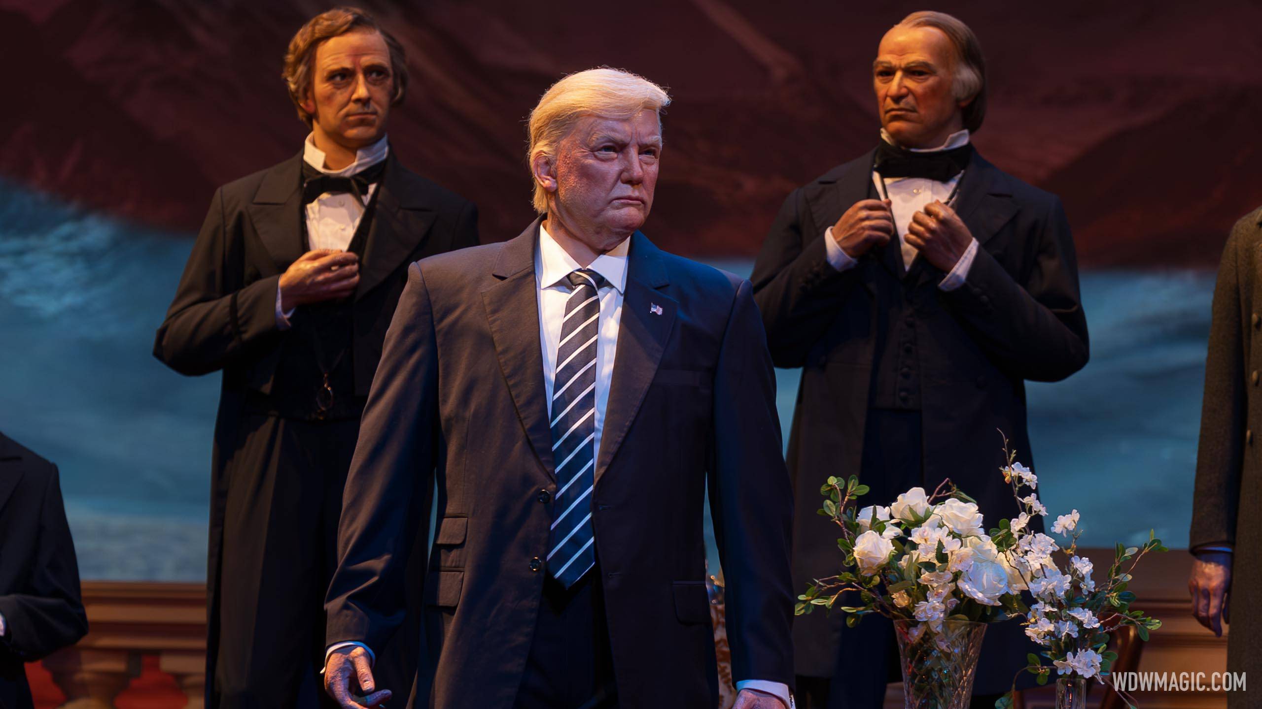 New Trump Audio-Animatronic in Hall of Presidents - June 2025