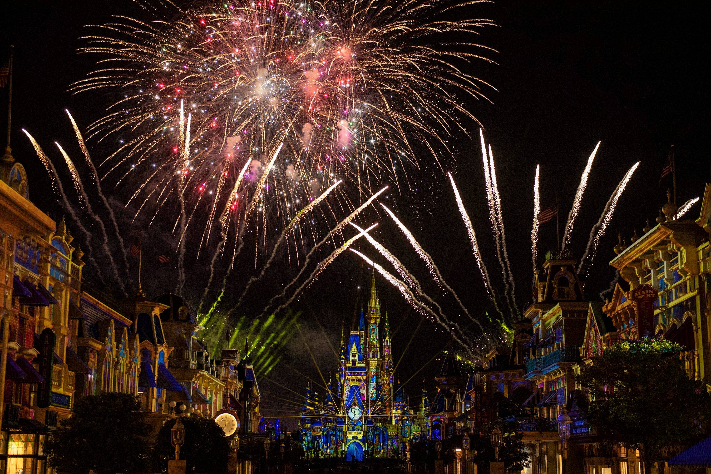 Happily Ever After Main Street U.S.A. projections
