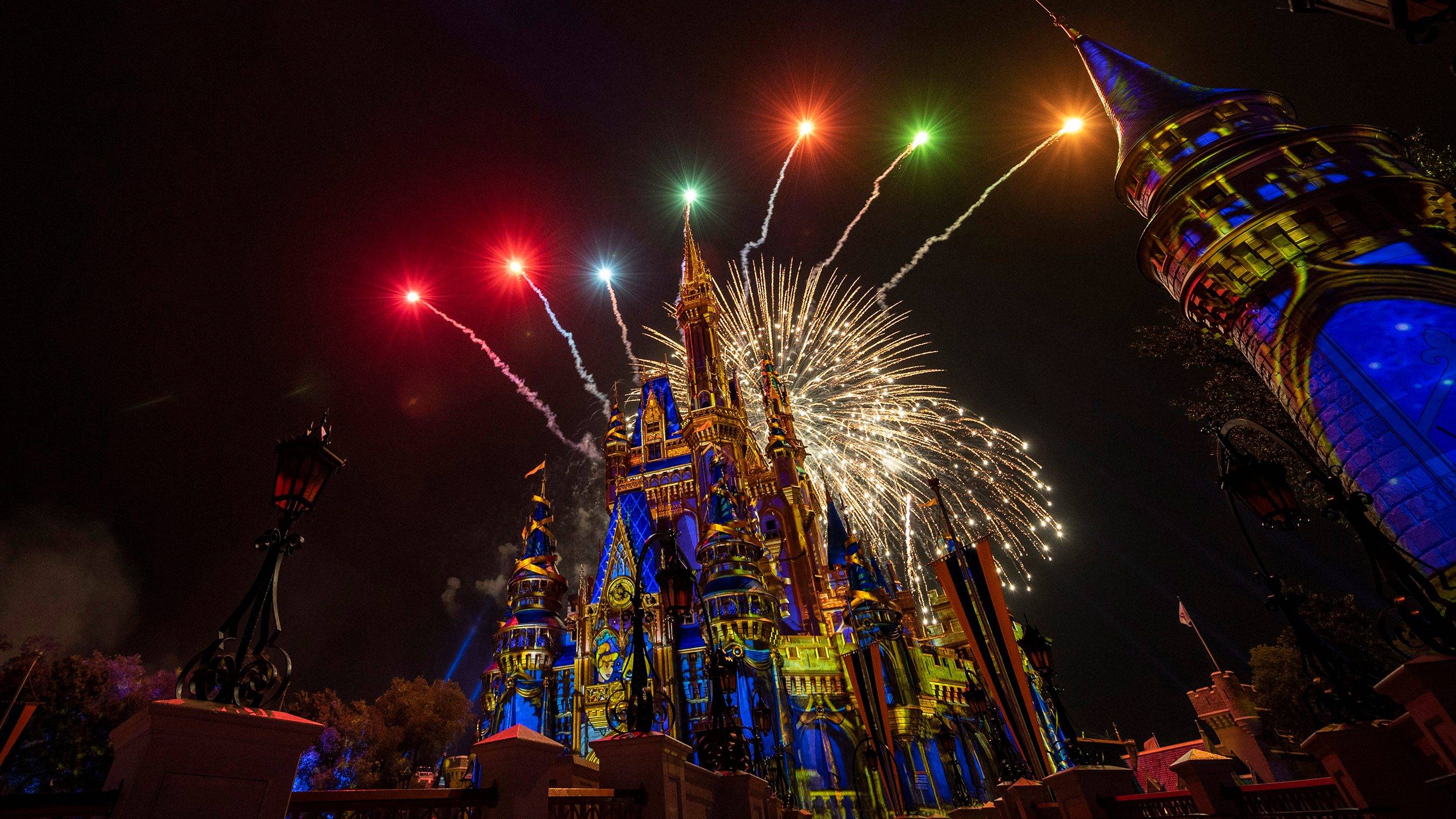 Stitch Adventure Magic Kingdom Fireworks