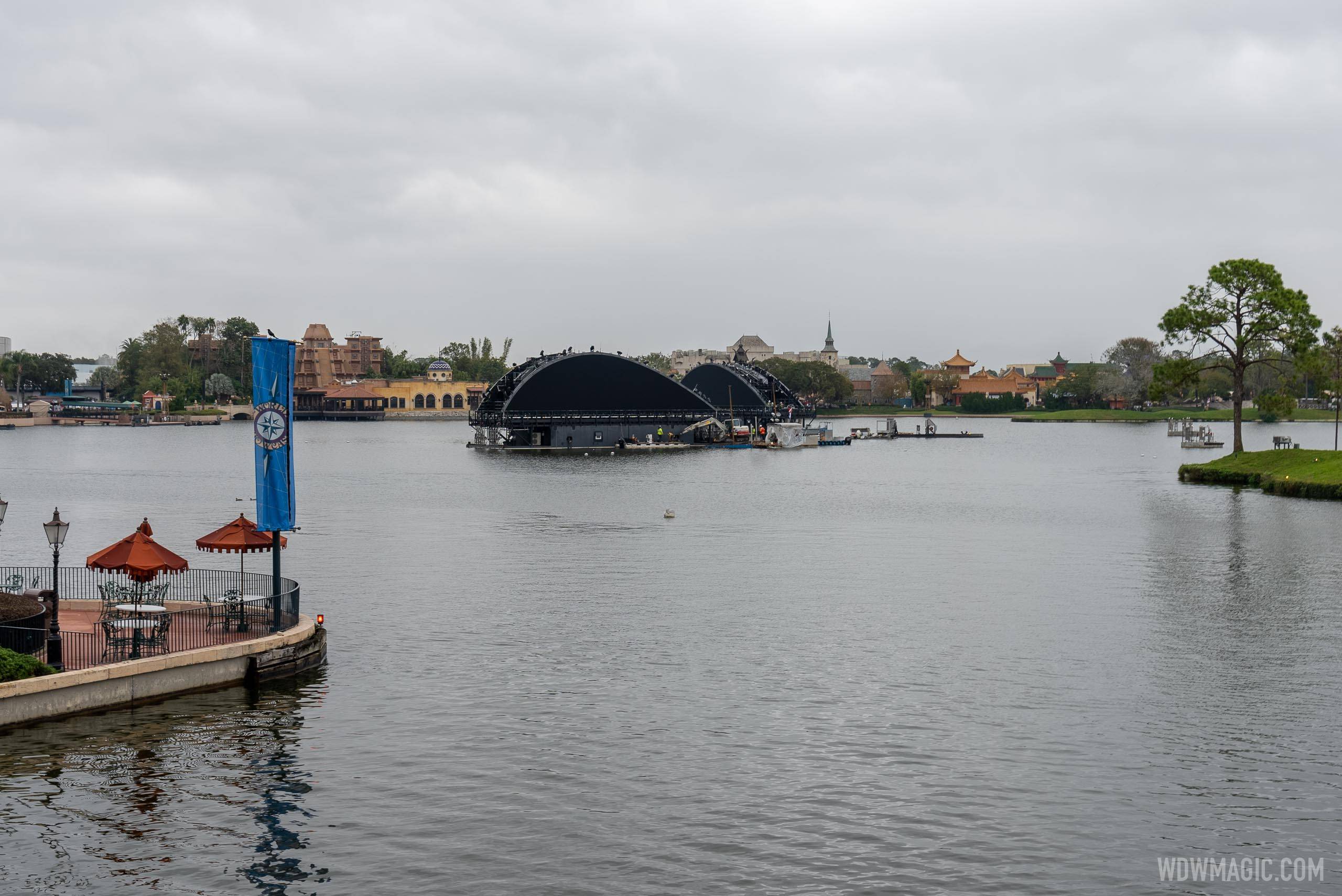 Second Harmonious show barge now in World Showcase Lagoon