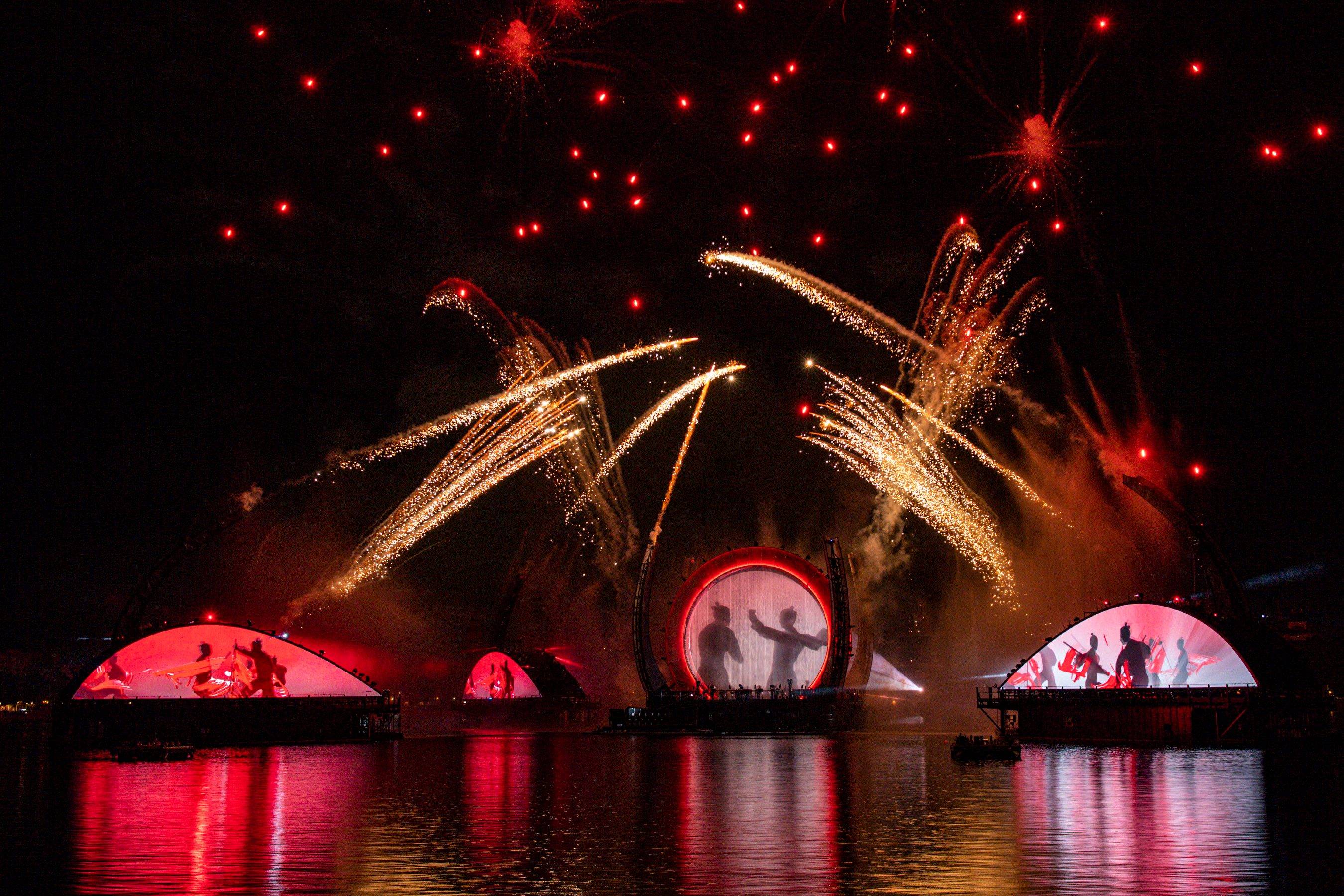 Disney announces the end date for EPCOT's Harmonious and confirms removal of the lagoon hardware