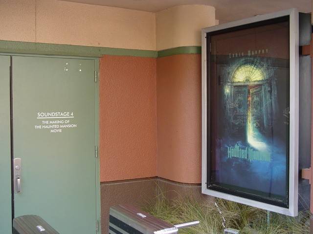 Haunted Mansion movie sets exterior photos