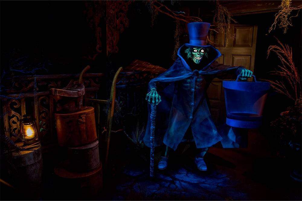 The Ghost is Out of the Box: Disney shares when the Hatbox Ghost will join the Haunted Mansion at Walt Disney World