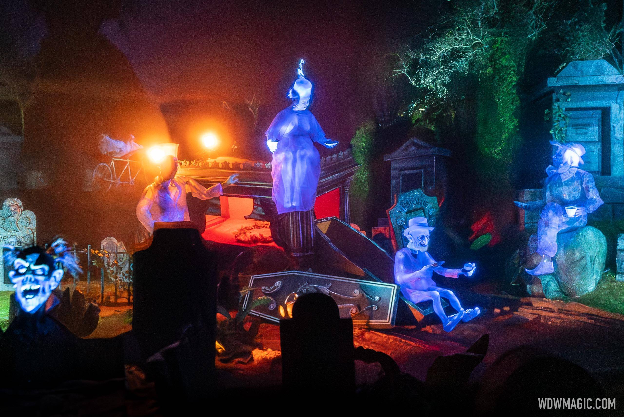 Updated lighting effect materializes at Walt Disney World's Haunted Mansion