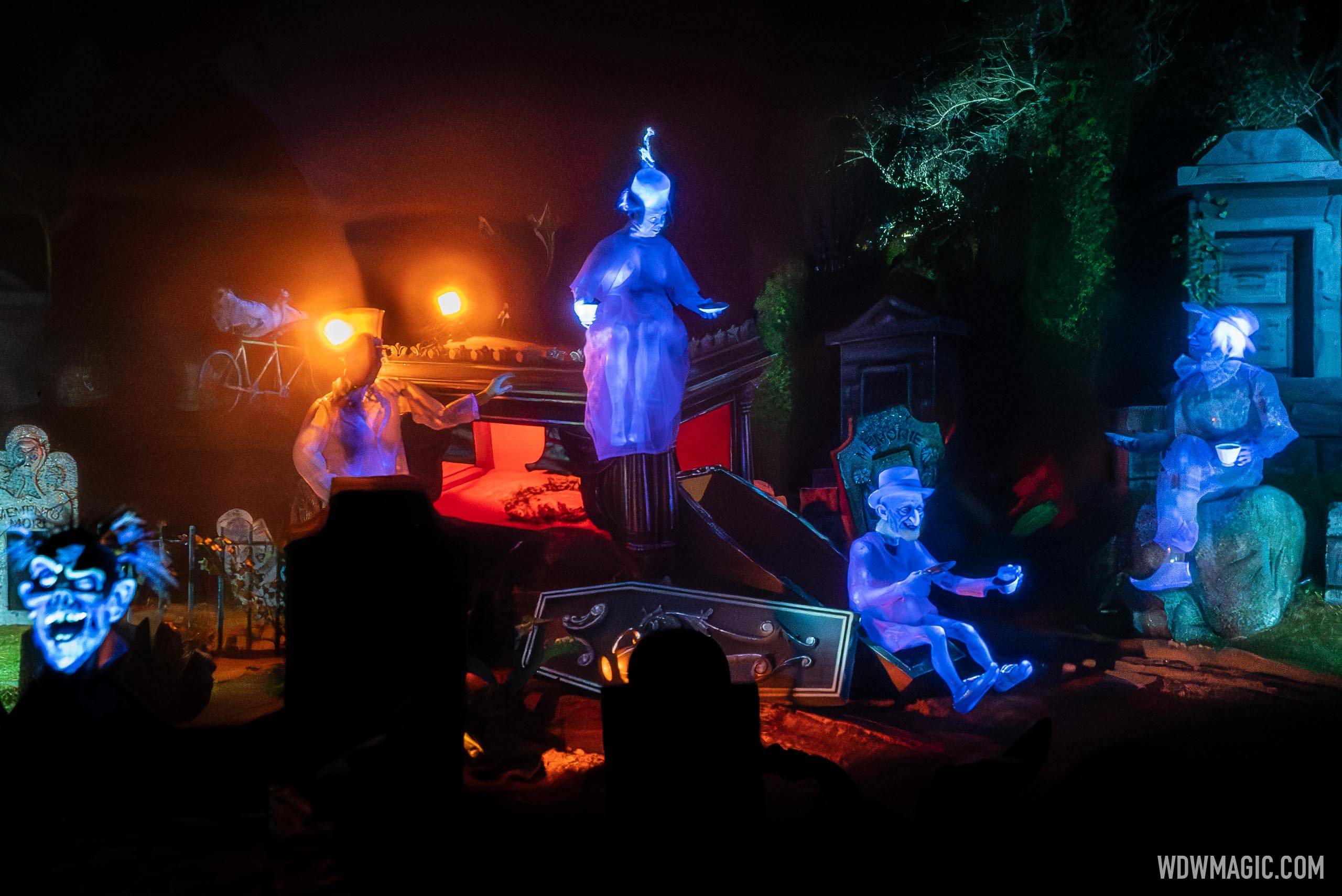 Interactive queue elements and more enhancements now being added to the Haunted Mansion