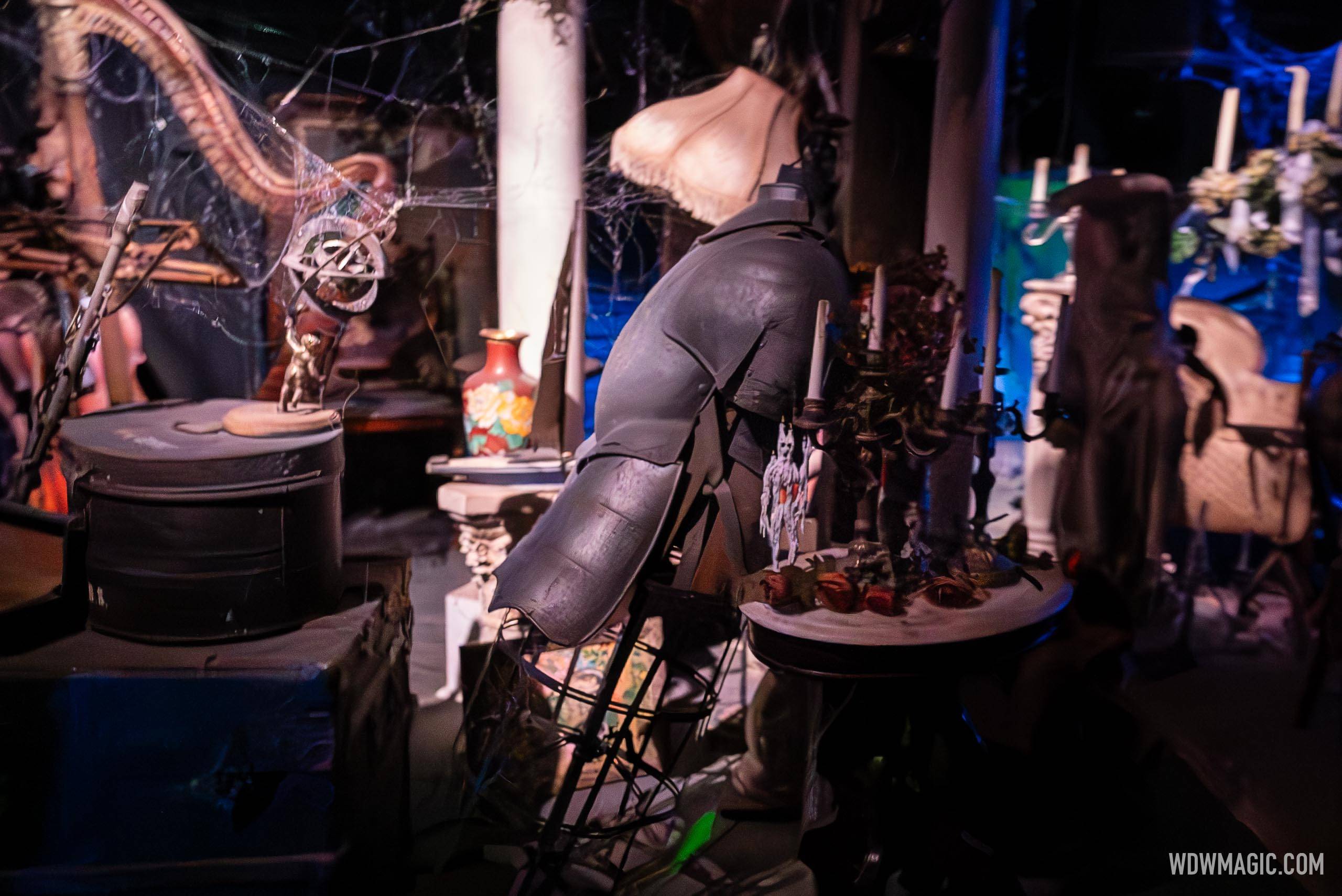 Fabled 'Museum of the Weird' Candle Man figure joins the Haunted Mansion at Walt Disney World