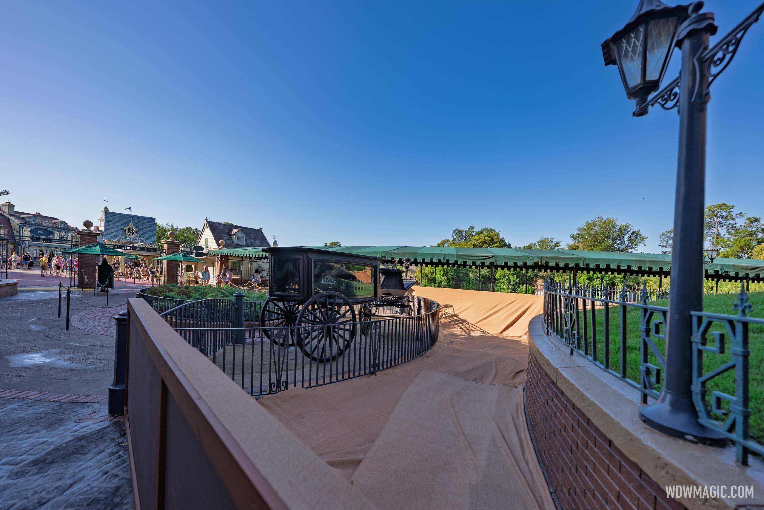 Haunted Mansion Concrete Refurbishment - April 2025