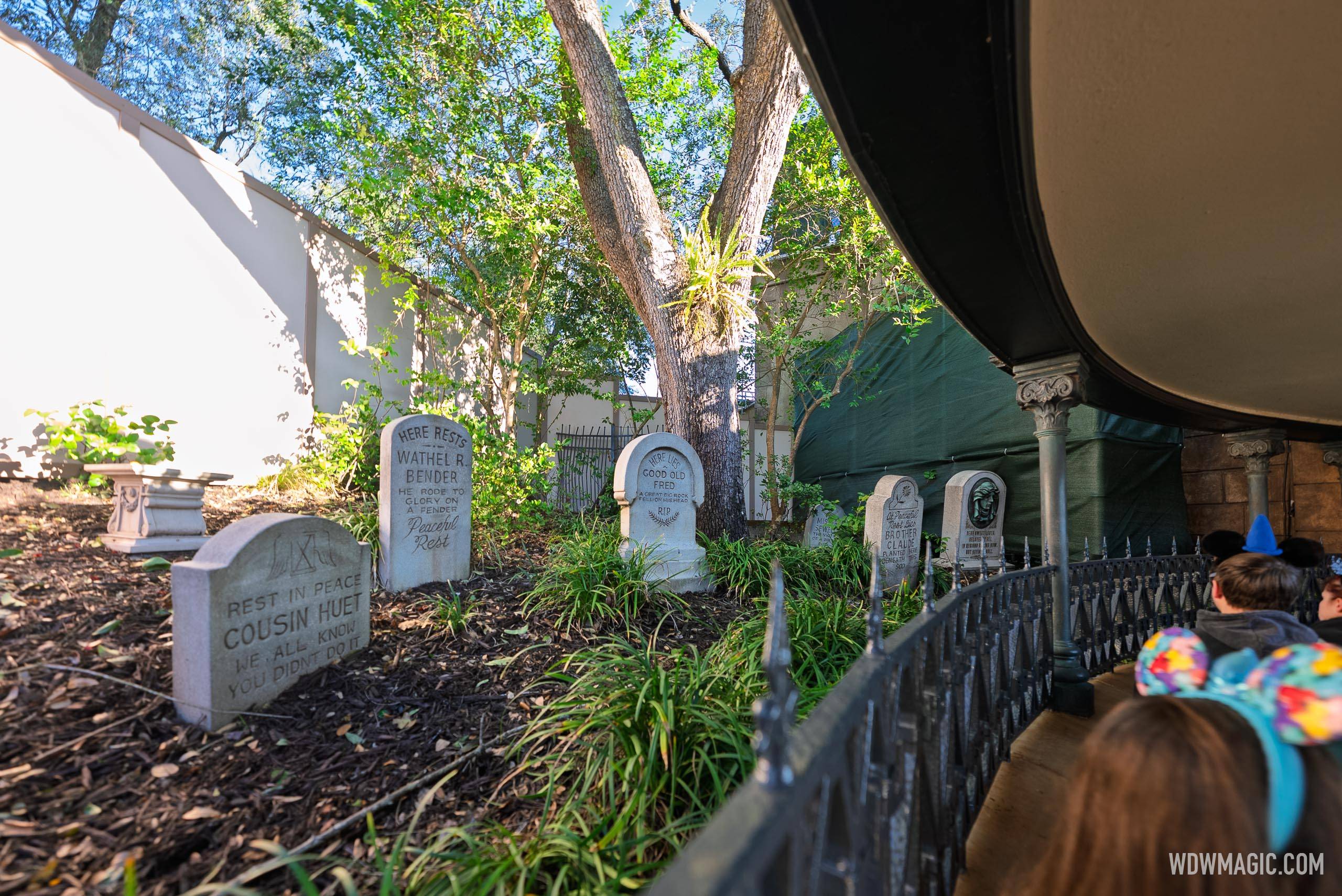 Haunted Mansion Exterior Refurbishment - January 20, 2026