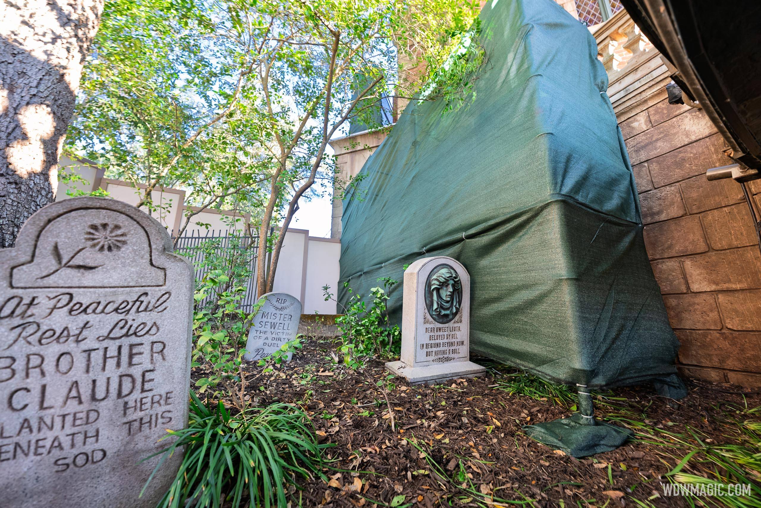 Haunted Mansion Exterior Refurbishment - January 20, 2026