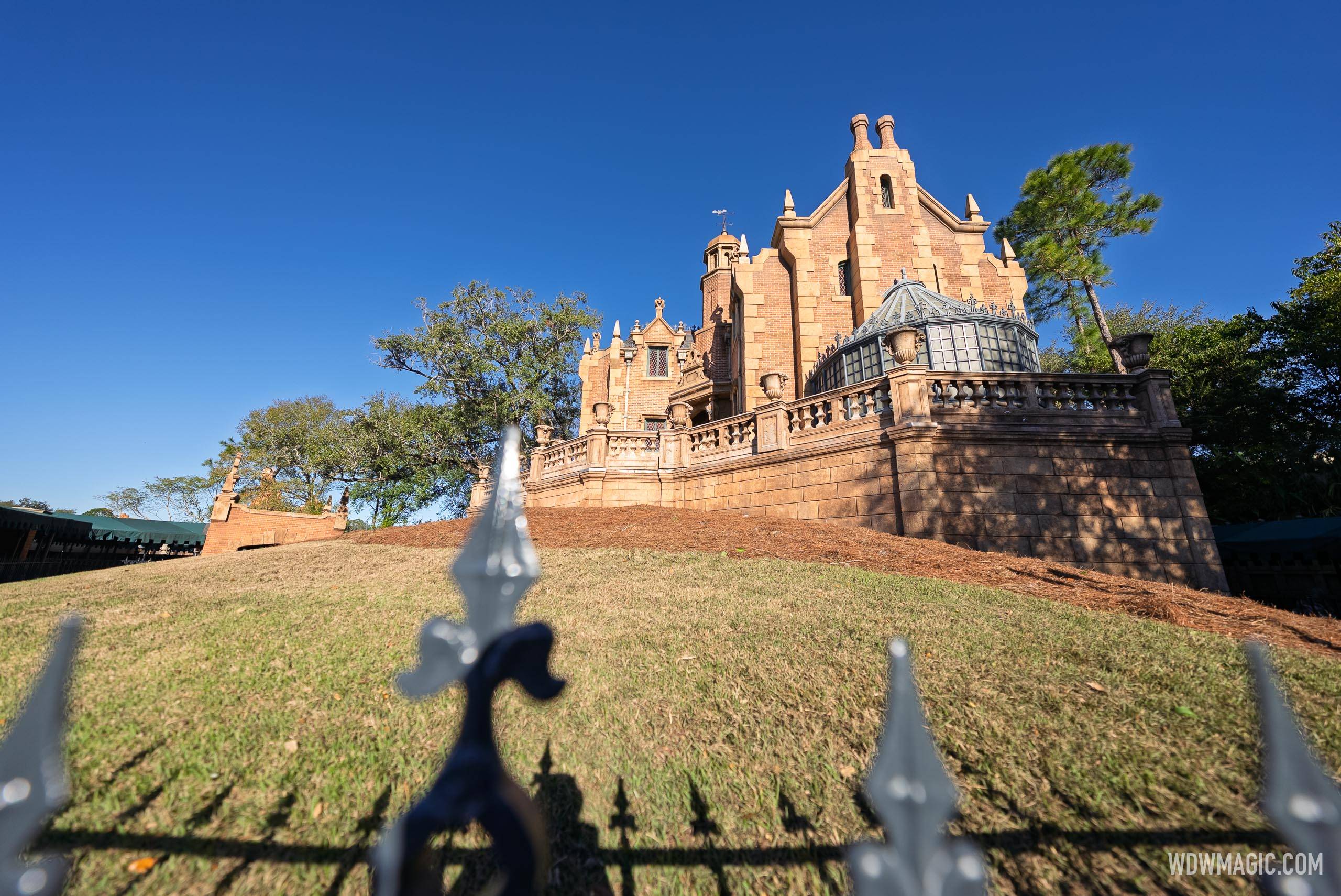 Magic Kingdom Begins Haunted Mansion Refurbishment Amid Major Construction Changes
