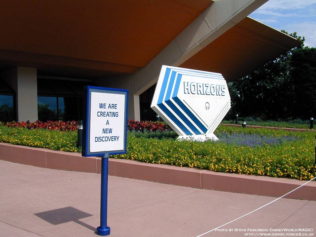 Photo update on the exterior of Horizons