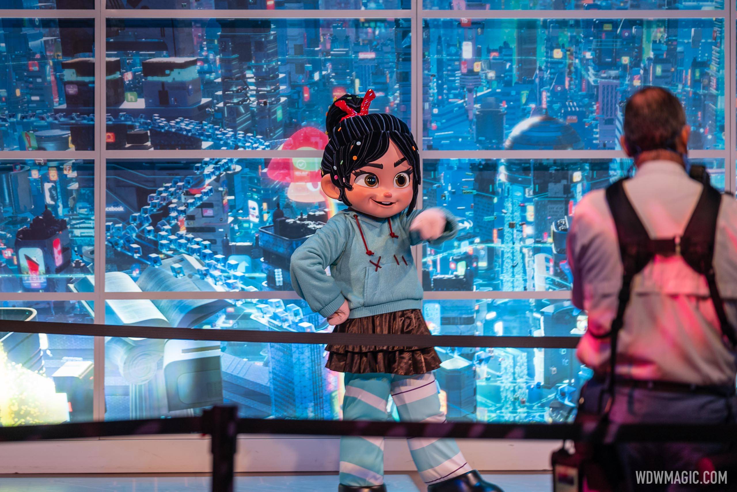 Vanellope and Joy meet and greet at ImageWorks - January 2021