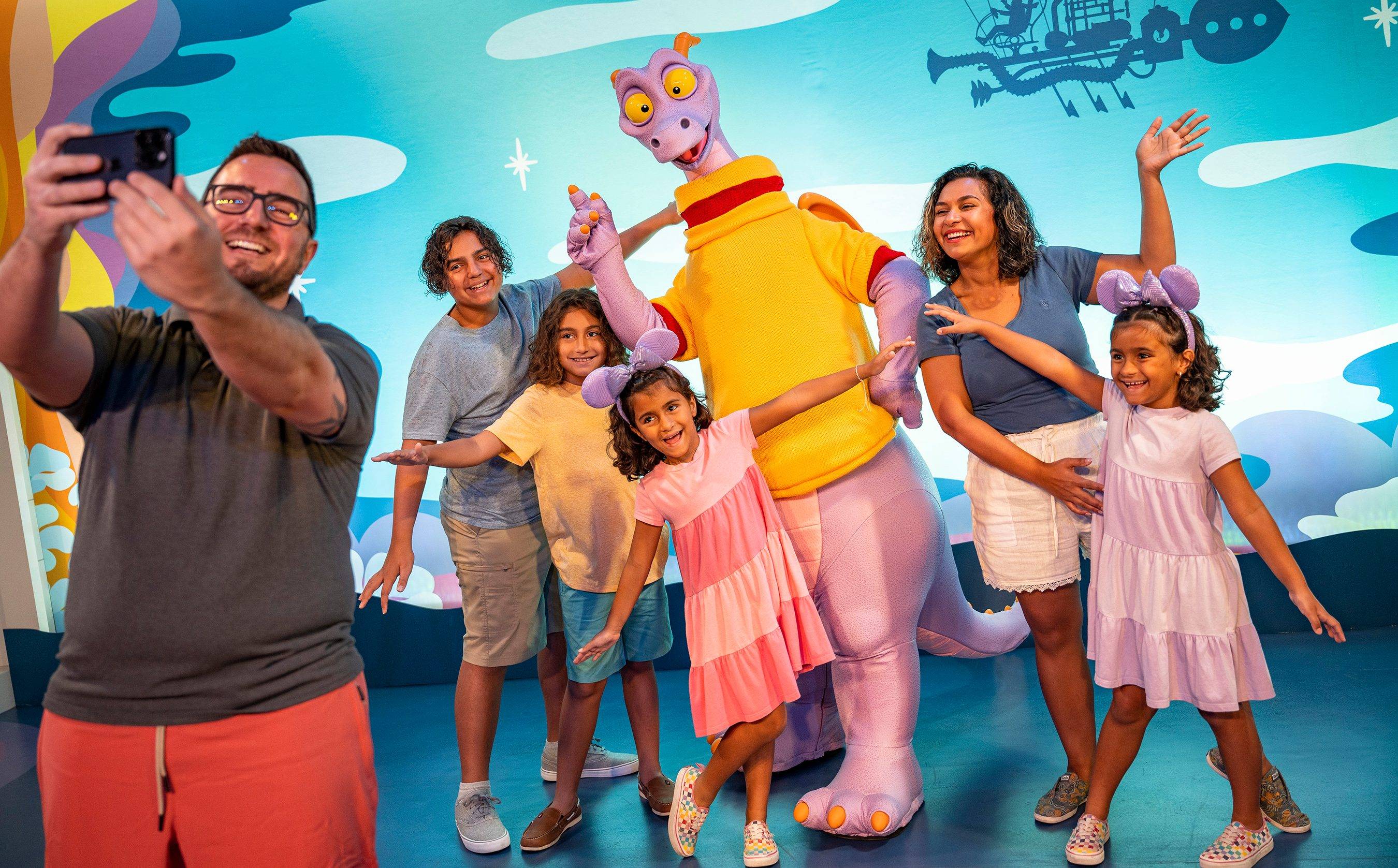 EPCOT's Figment meet and greet schedule added to My Disney Experience
