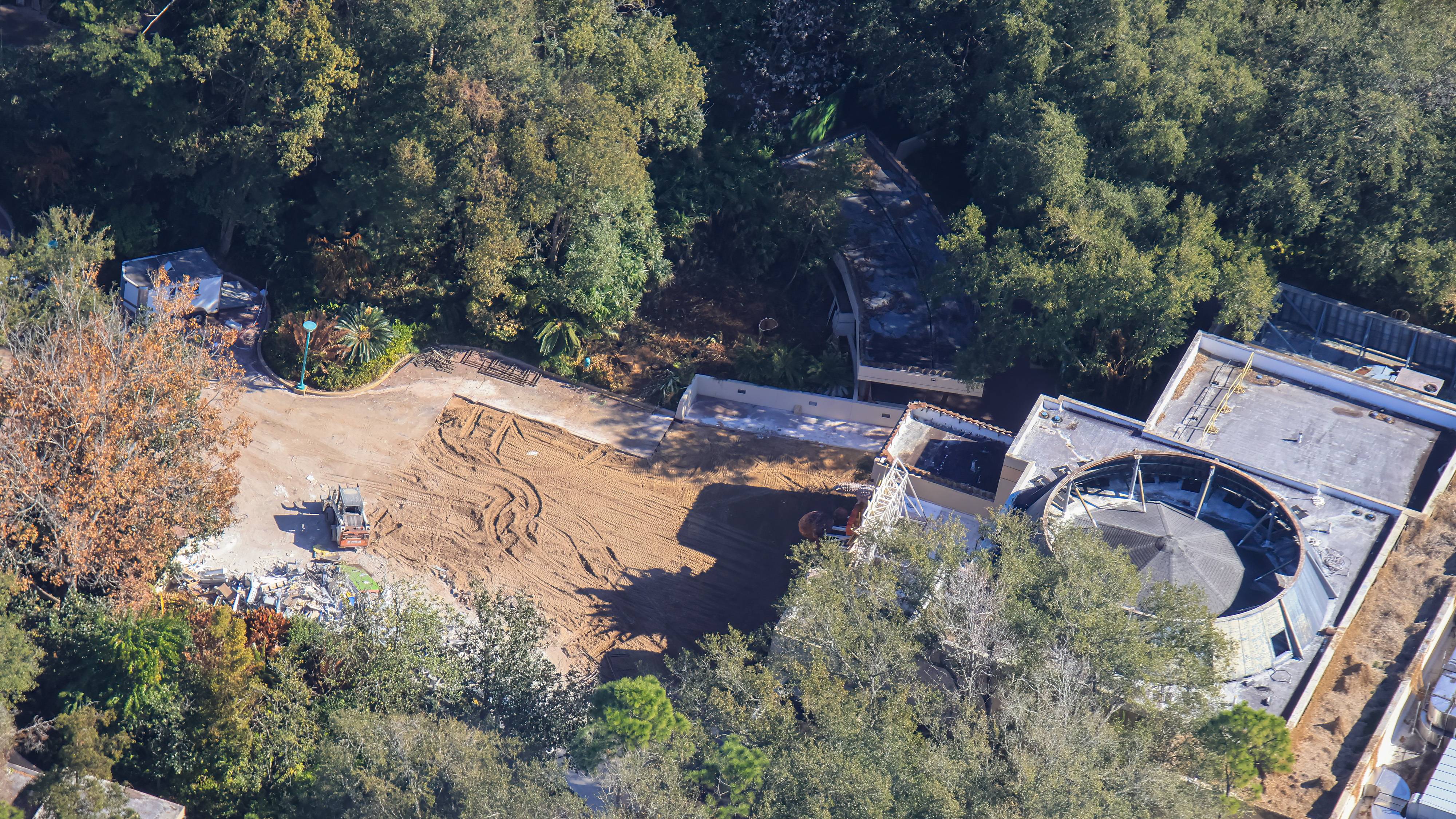 Indiana Jones Animal Kingdom Construction: Aerial Photos - February 15 2025