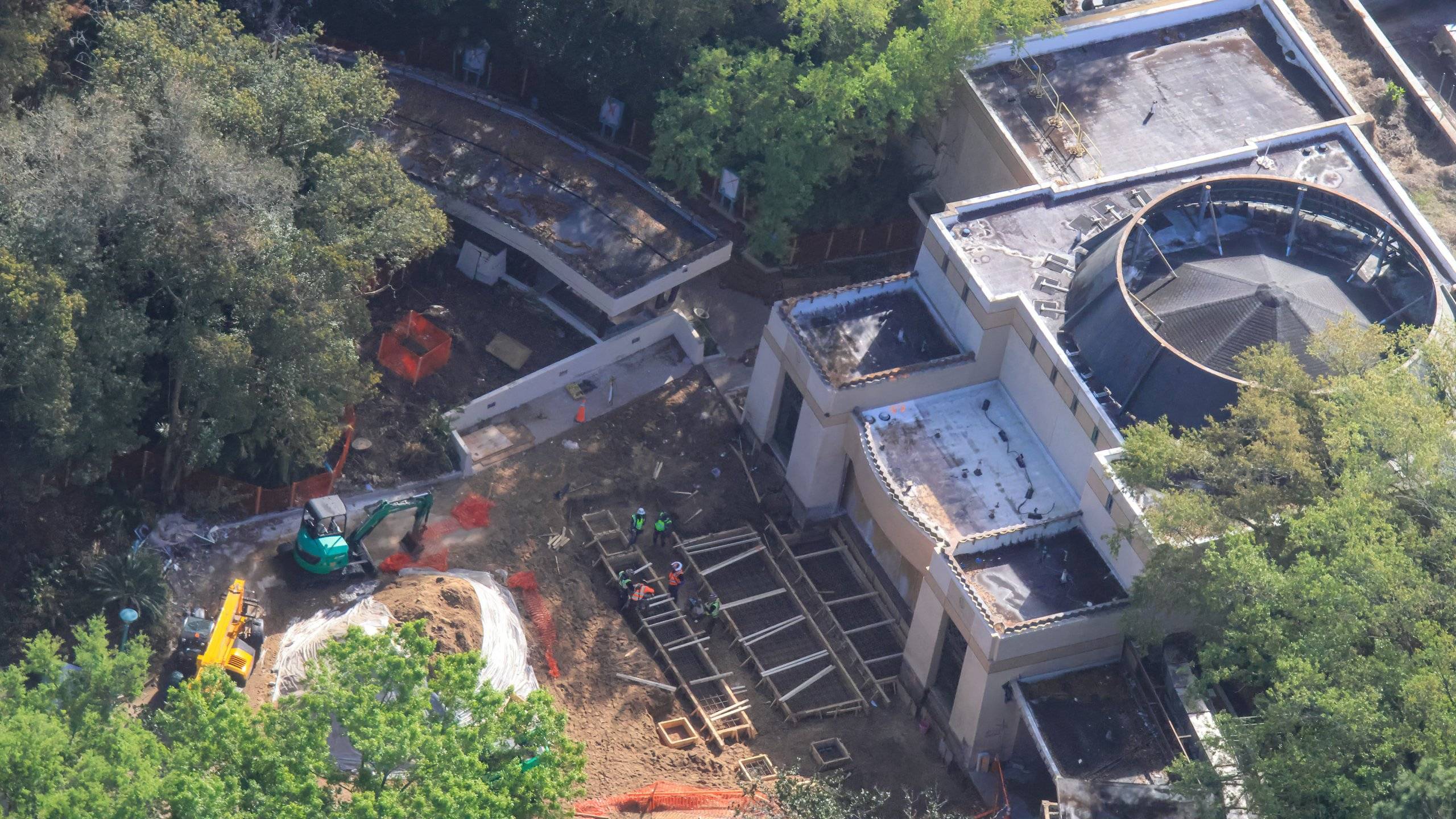 Indiana Jones Construction Aerials - Animal Kingdom March 13, 2026