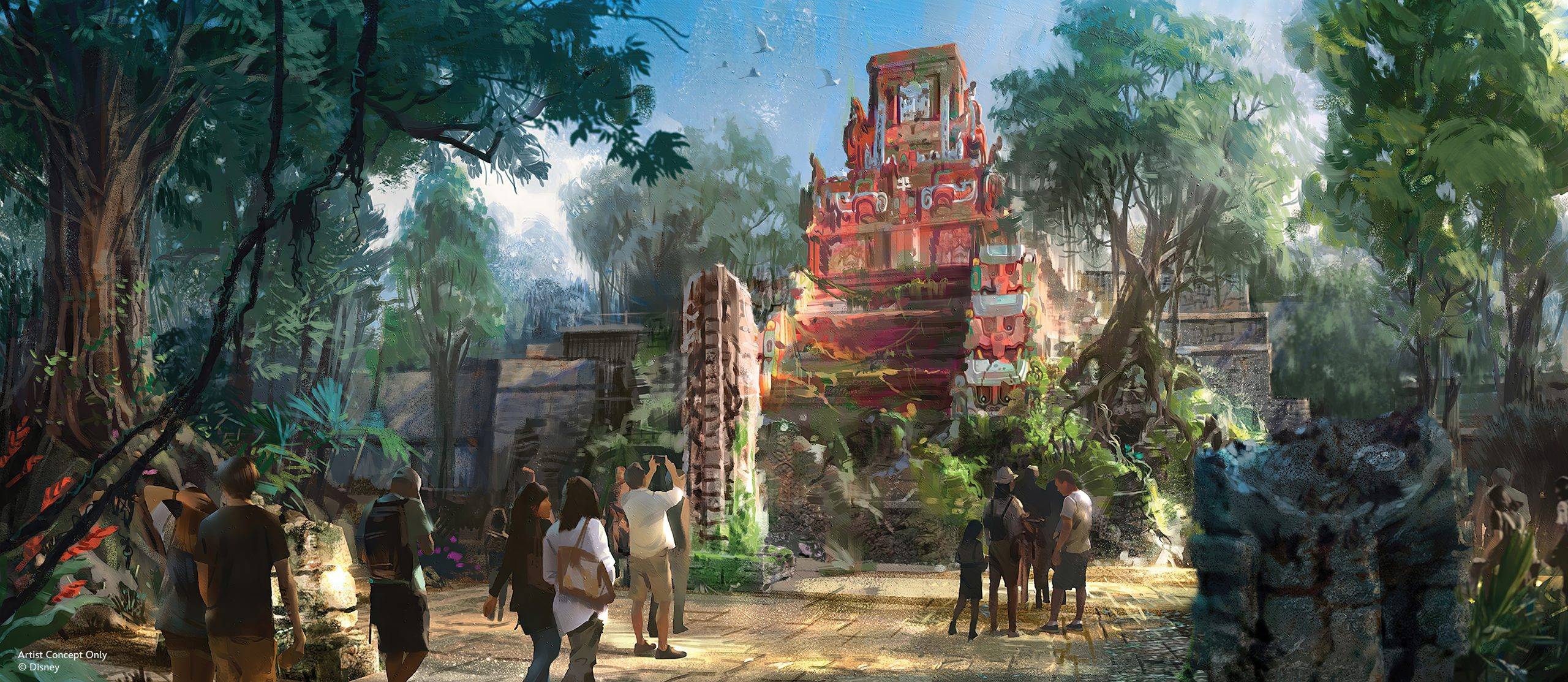 Indiana Jones Adventure Concept Art