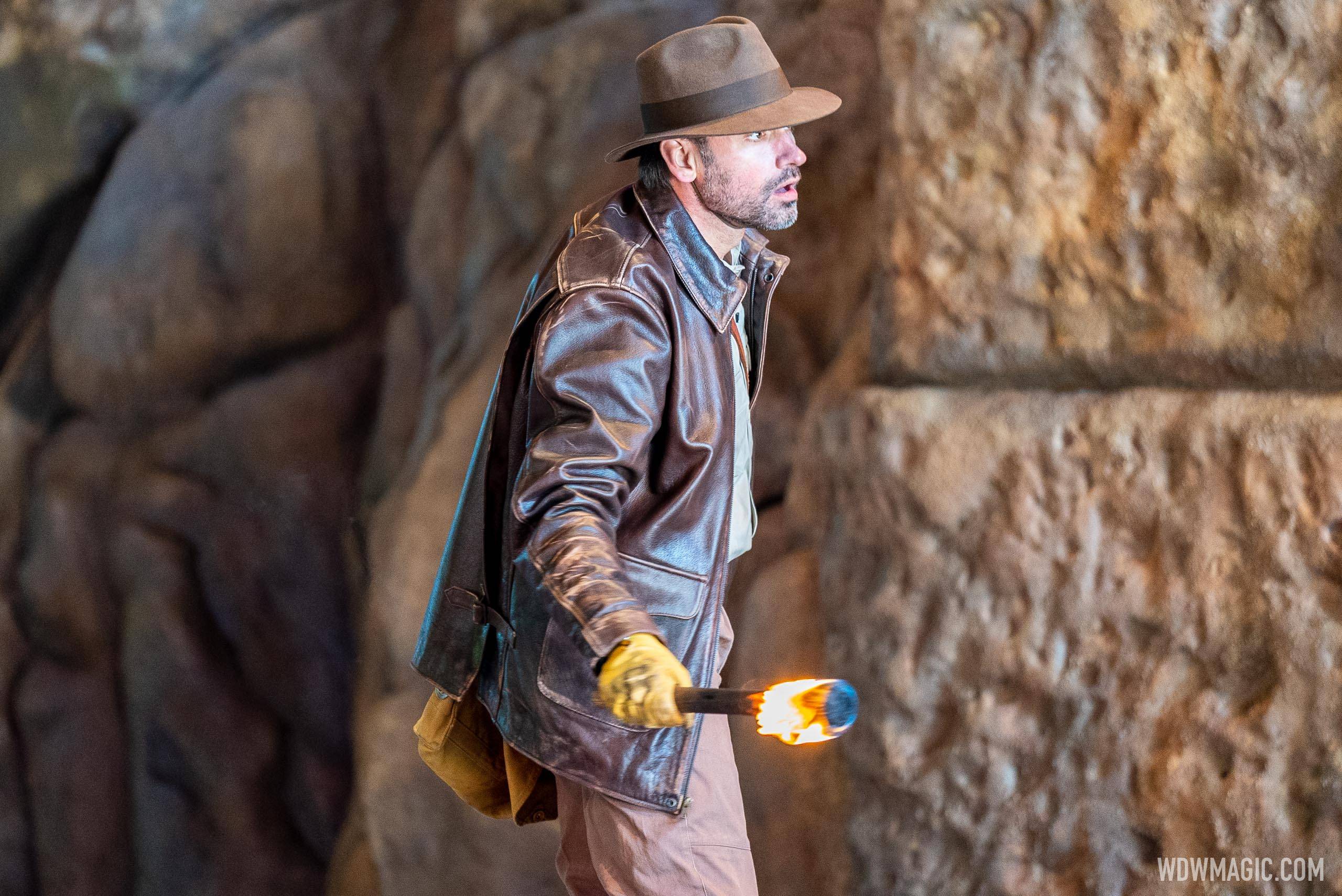 Indiana Jones Epic Stunt Spectacular Actors Attend Premiere of