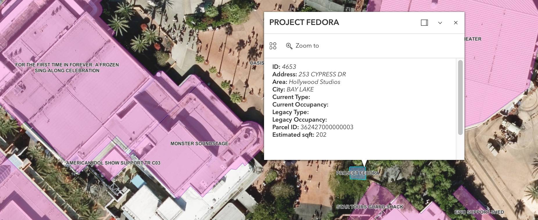 Project Fedora: Construction Site Near Indiana Jones Epic Stunt Spectacular