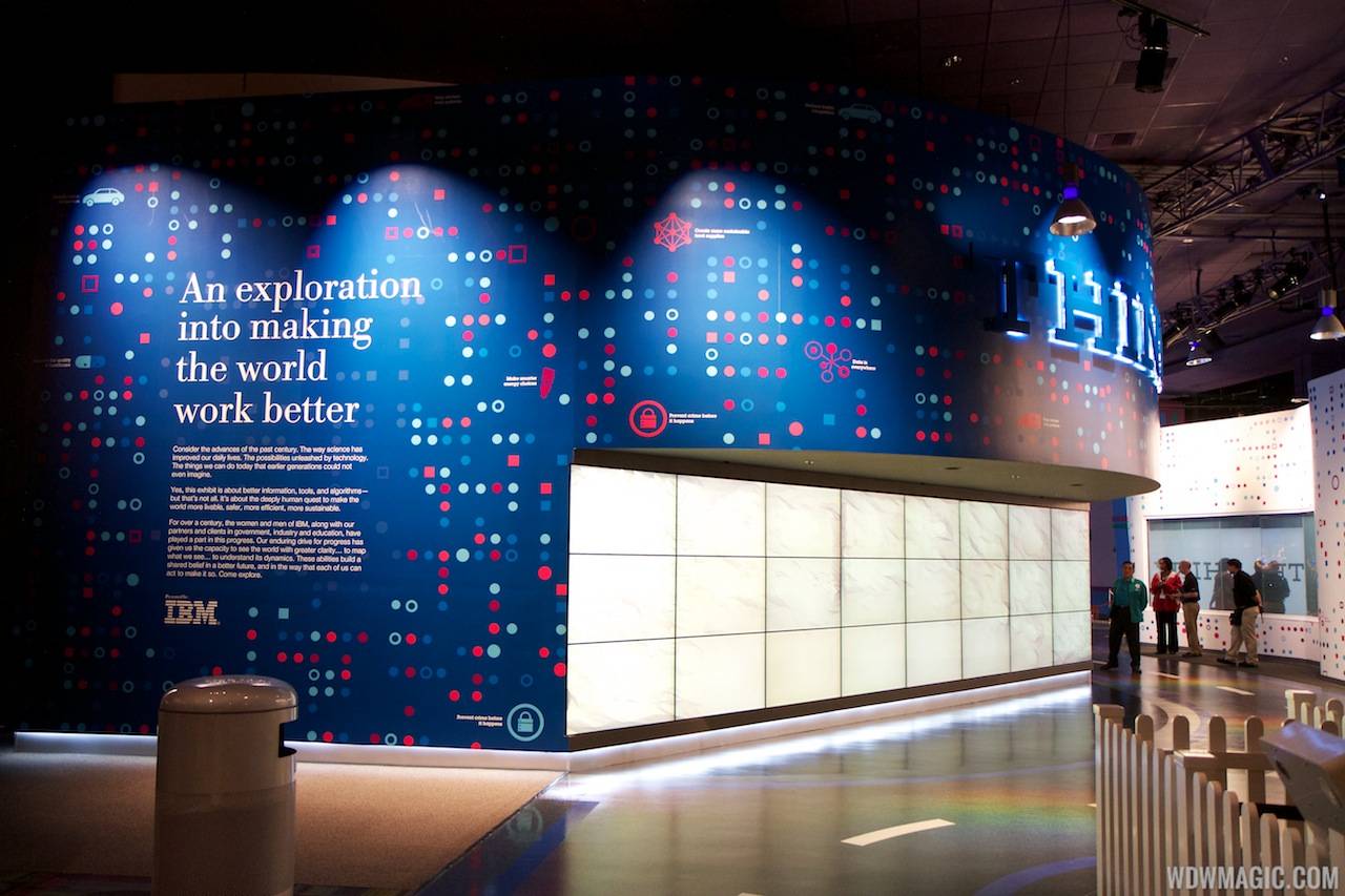 IBM THINK exhibit at Epcot &nbsp;Innoventions - main entrance