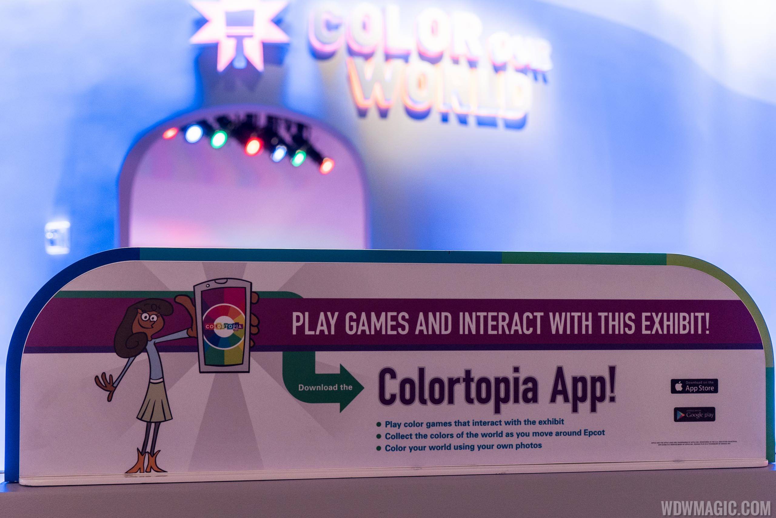 Colortopia app sign