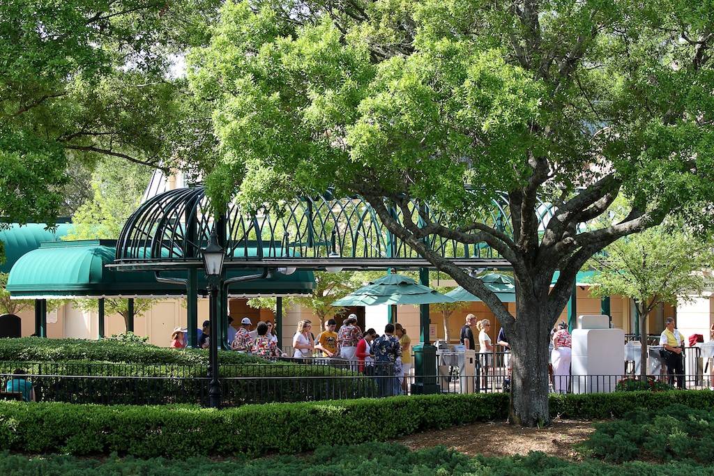 Epcot's International Gateway gets new canopies and color scheme