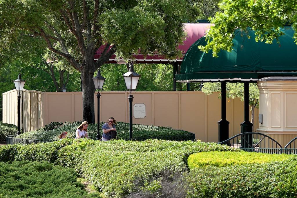 Epcot's International Gateway gets new canopies and color scheme