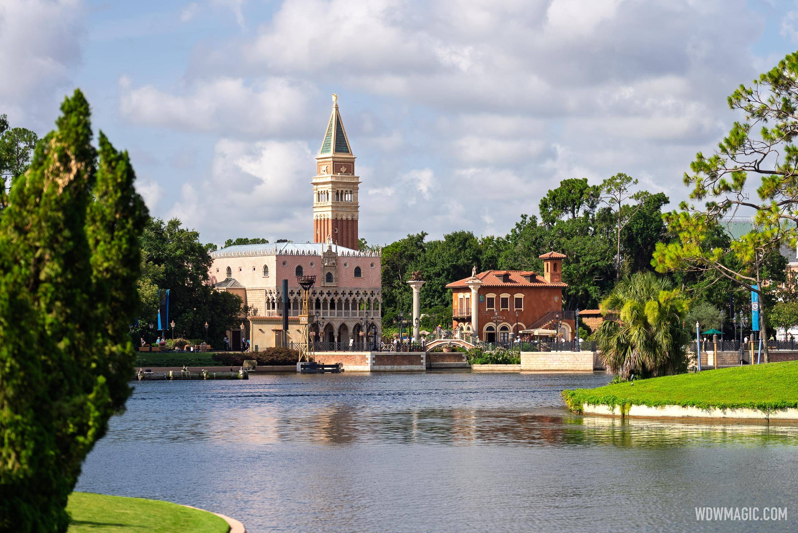 Italy Pavilion Bell Tower Refurbishment - July 2025