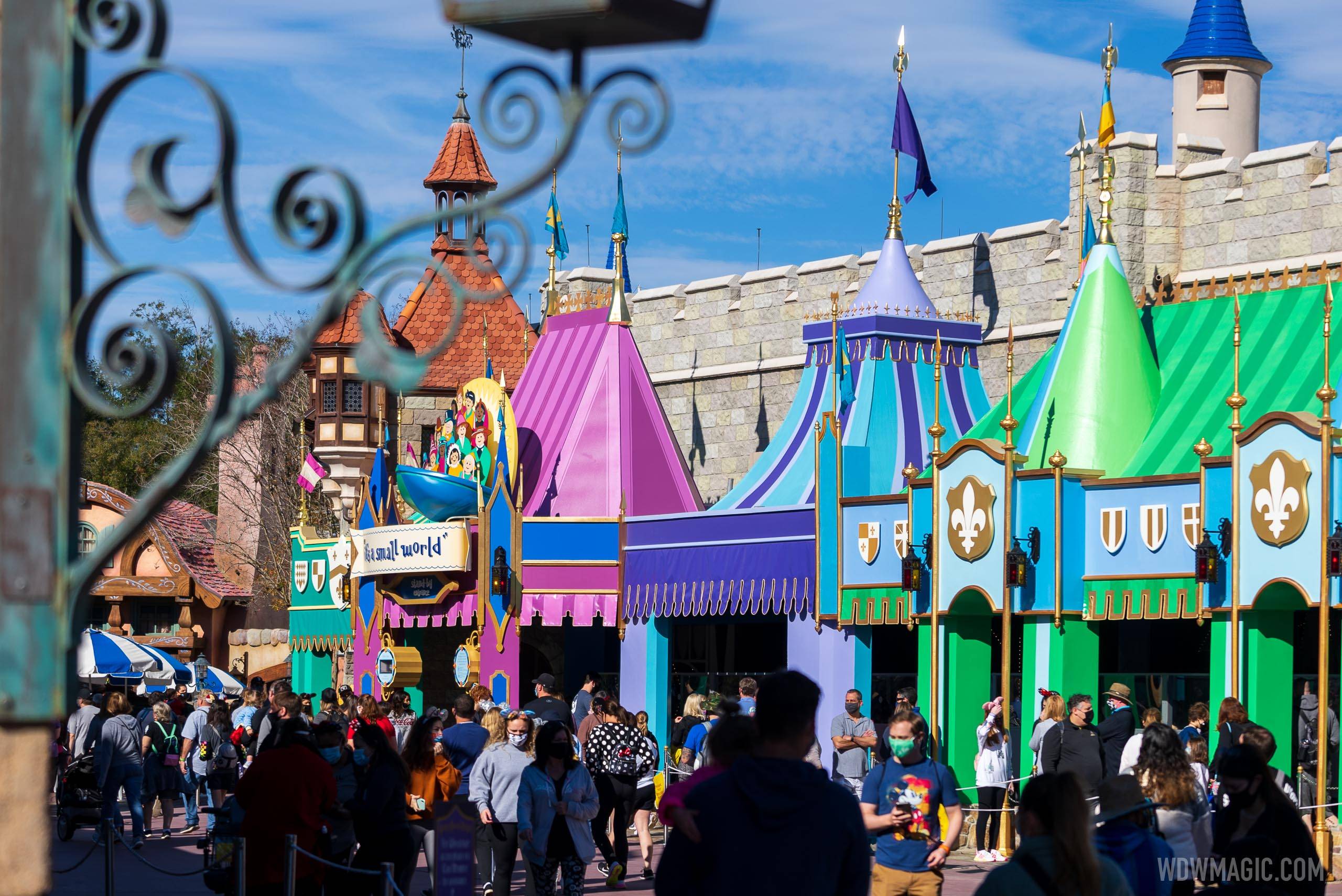 it's a small world exterior refurbishment completed - January 2021