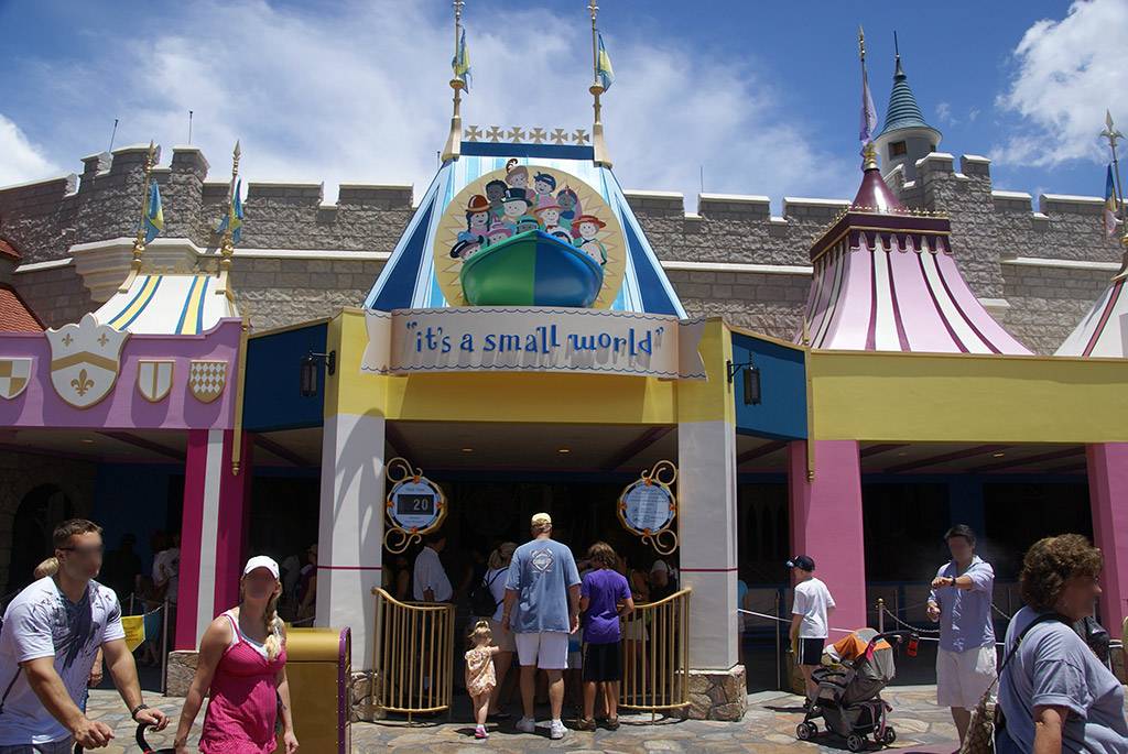 It's A Small World exterior refurbishment photo update