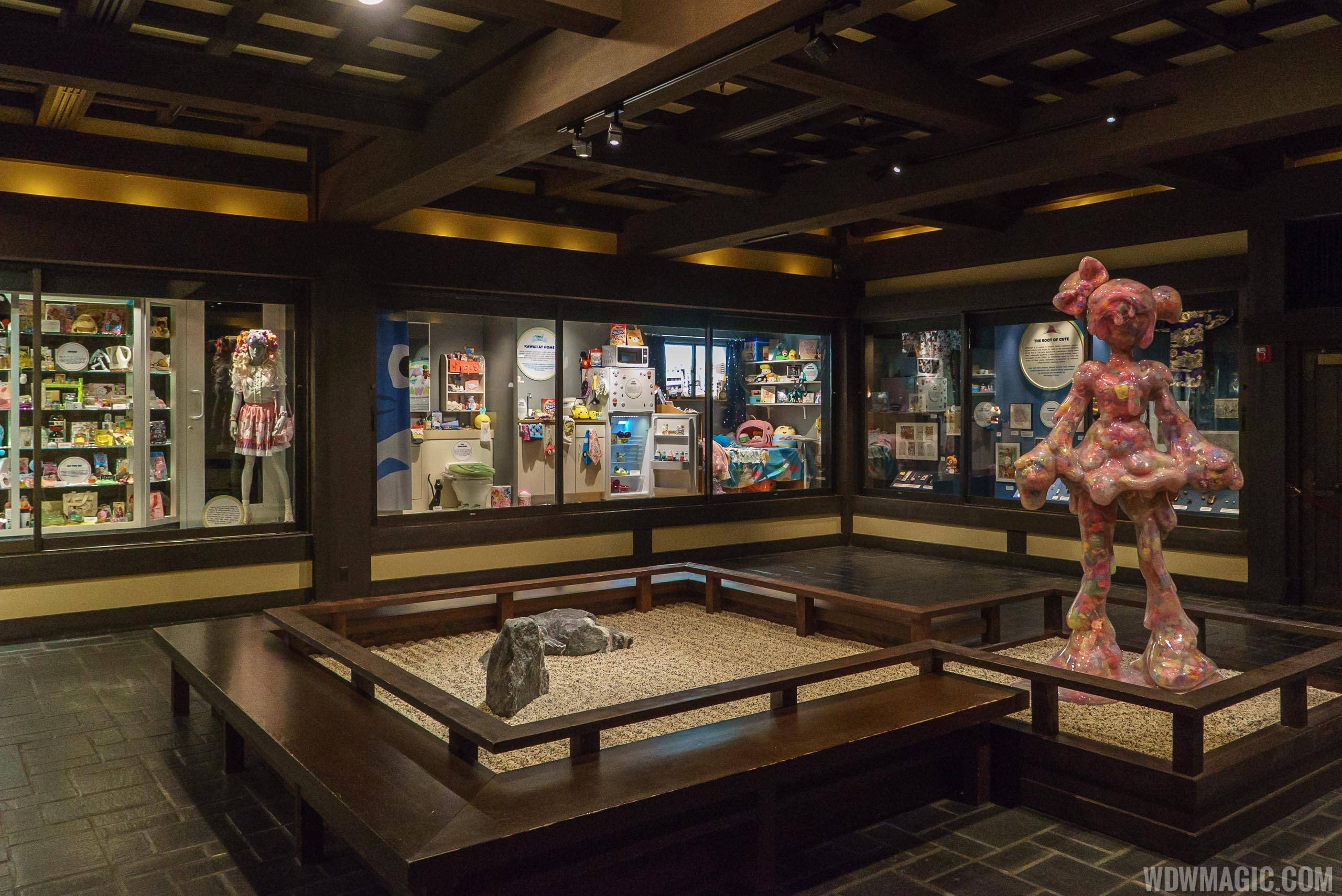 PHOTOS - Epcot's Japan Pavilion gallery updated with new 'Kawaii - Japan's Cute Culture' exhibit