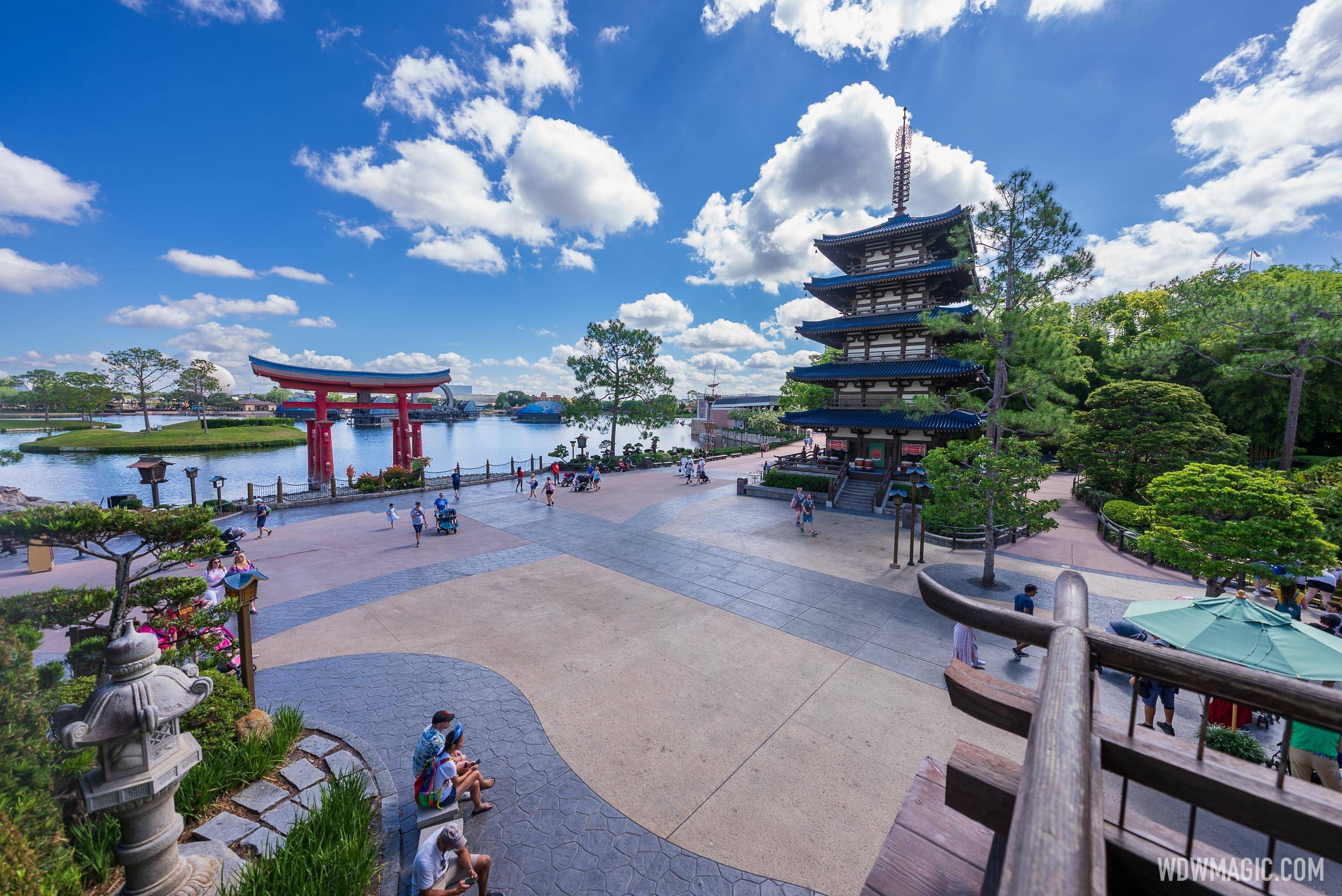 Japan Pavilion concrete work - May 2022
