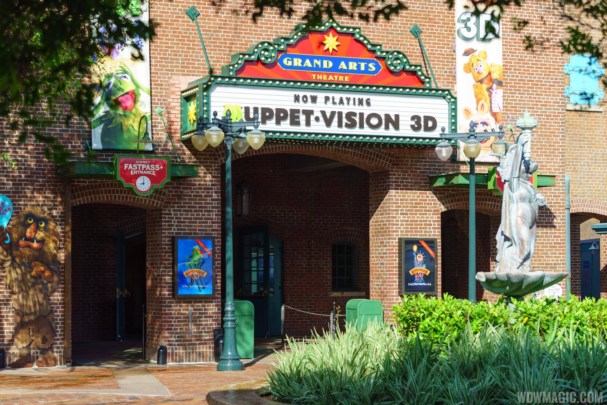 MuppetVision 3D and Mama Melrose's area to be renamed Muppet's Courtyard