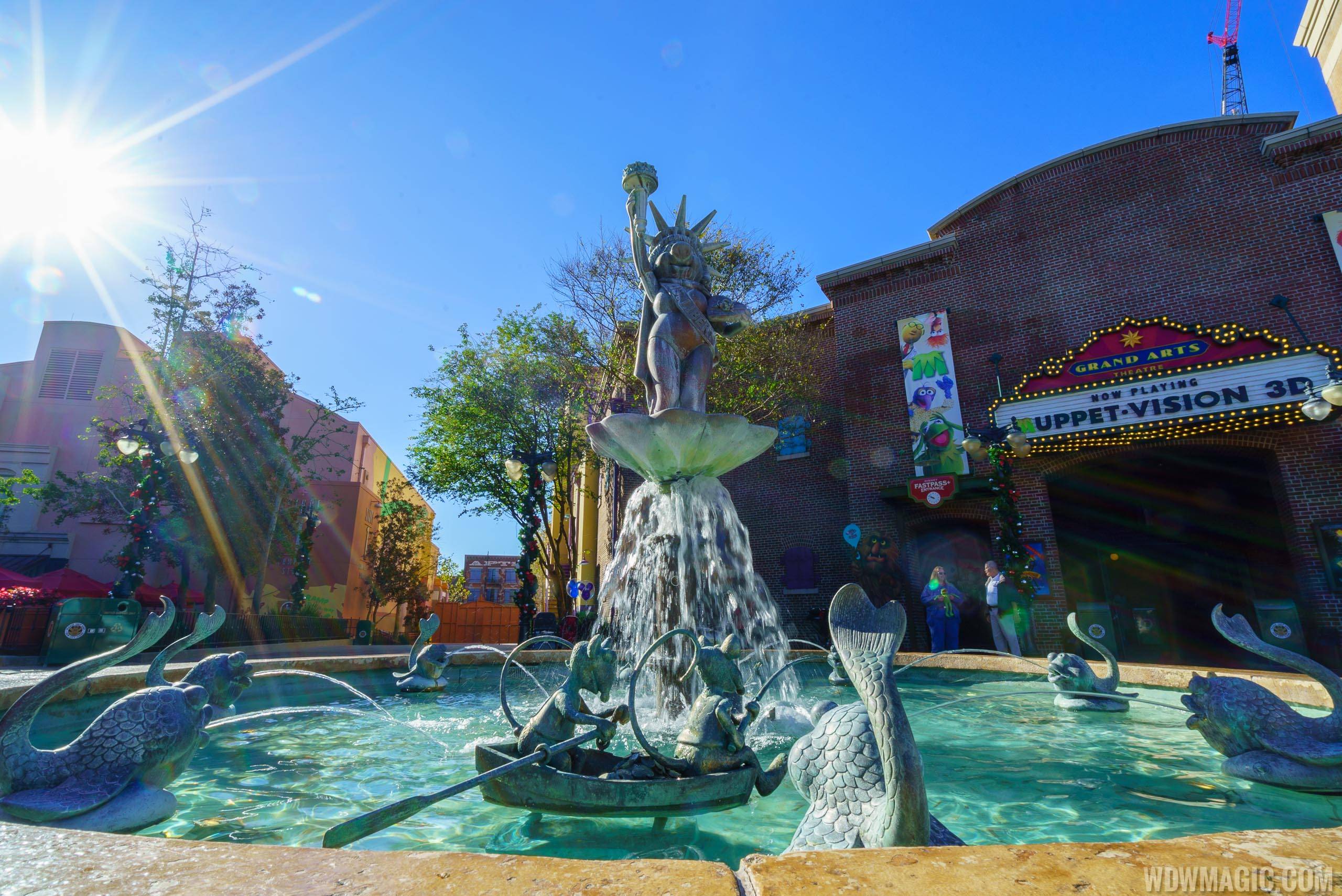 PHOTOS - Muppets Fountain returns to Grand Avenue at Disney's Hollywood Studios