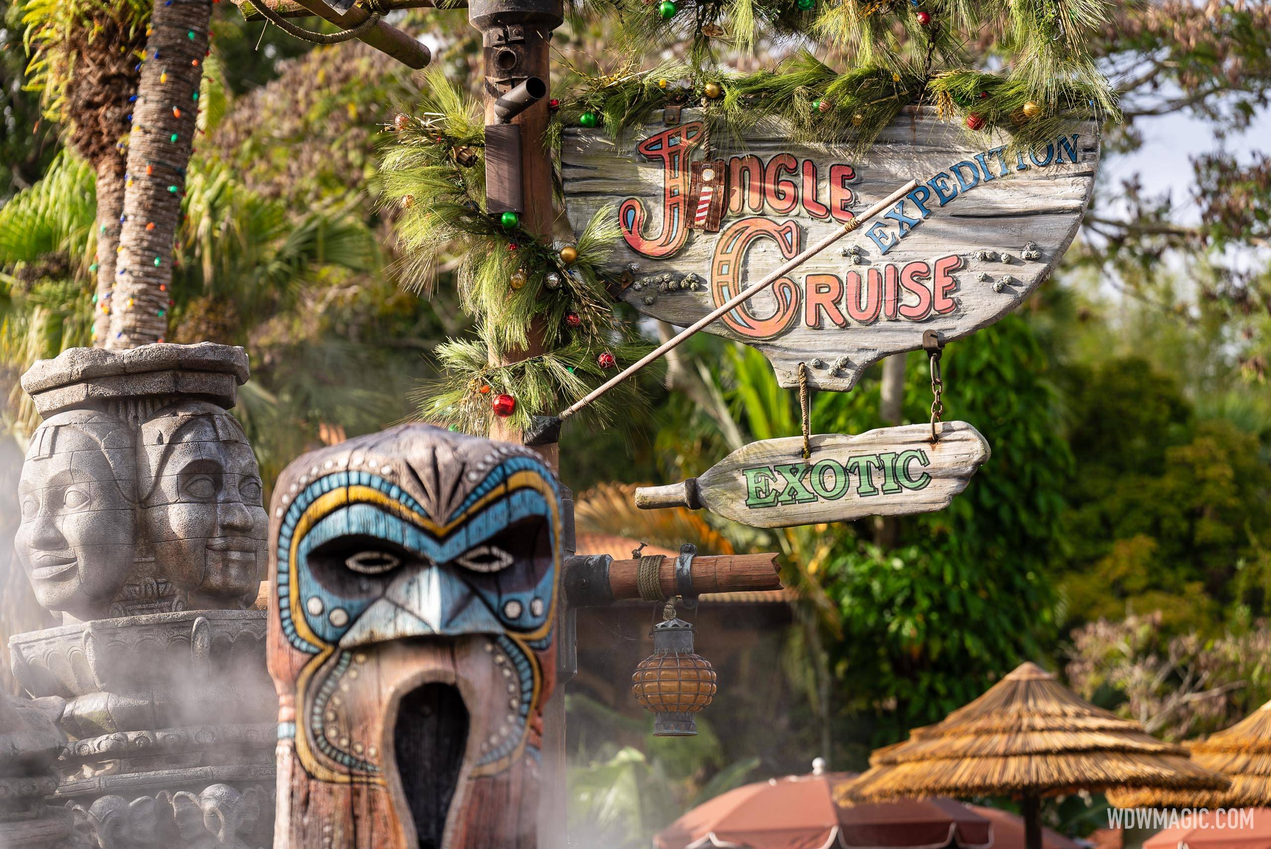 All Aboard the Jingle Cruise: Disney's seasonal spin on the World famous Jungle Cruise