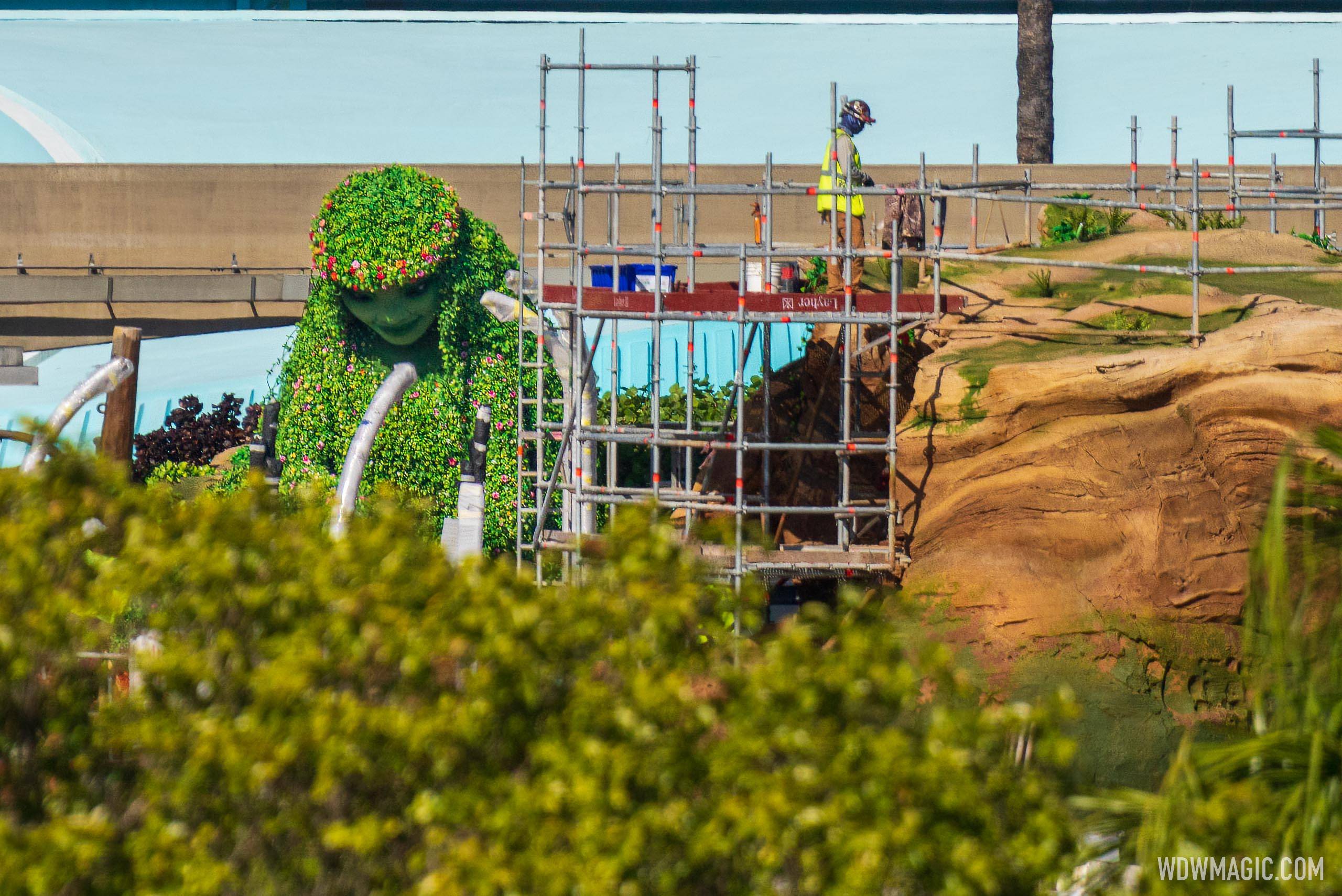 New Walt Disney World Imagineering video goes behind-the-scenes creating Te Fiti at EPCOT's Journey of Water Inspired by Moana