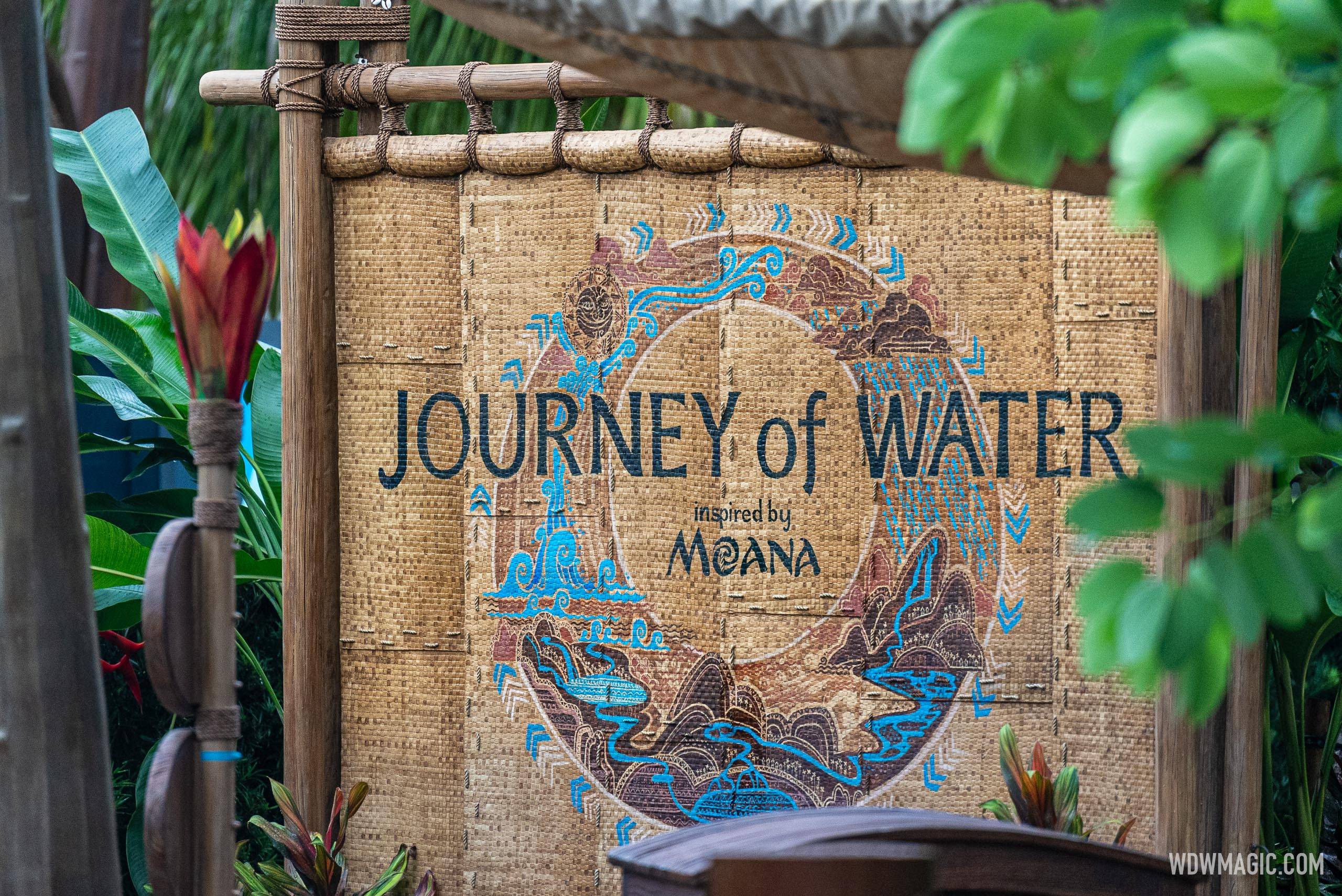 Marquee unveiled for Journey of Water Inspired by Moana at EPCOT