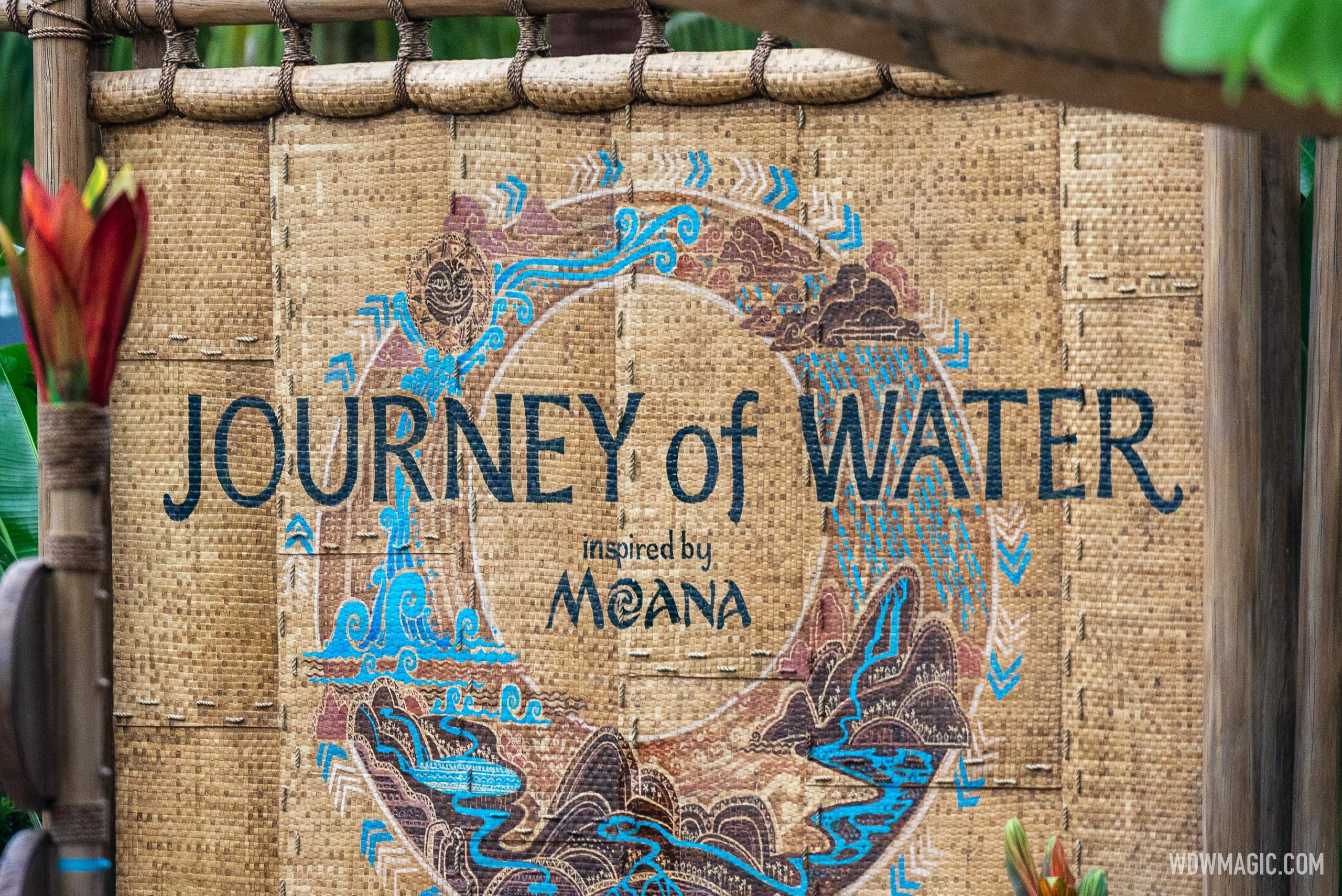 Journey of Water Inspired by Moana marquee reveal